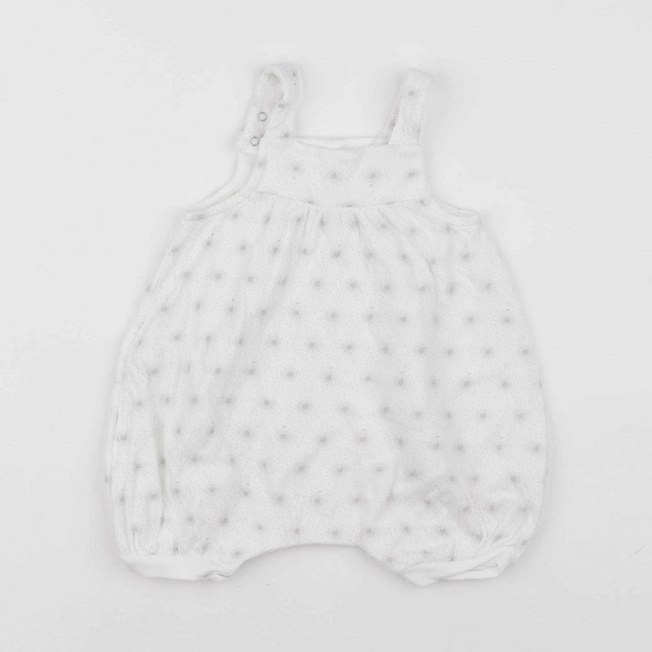 Petit Bateau - combinaison gris - 12 mois