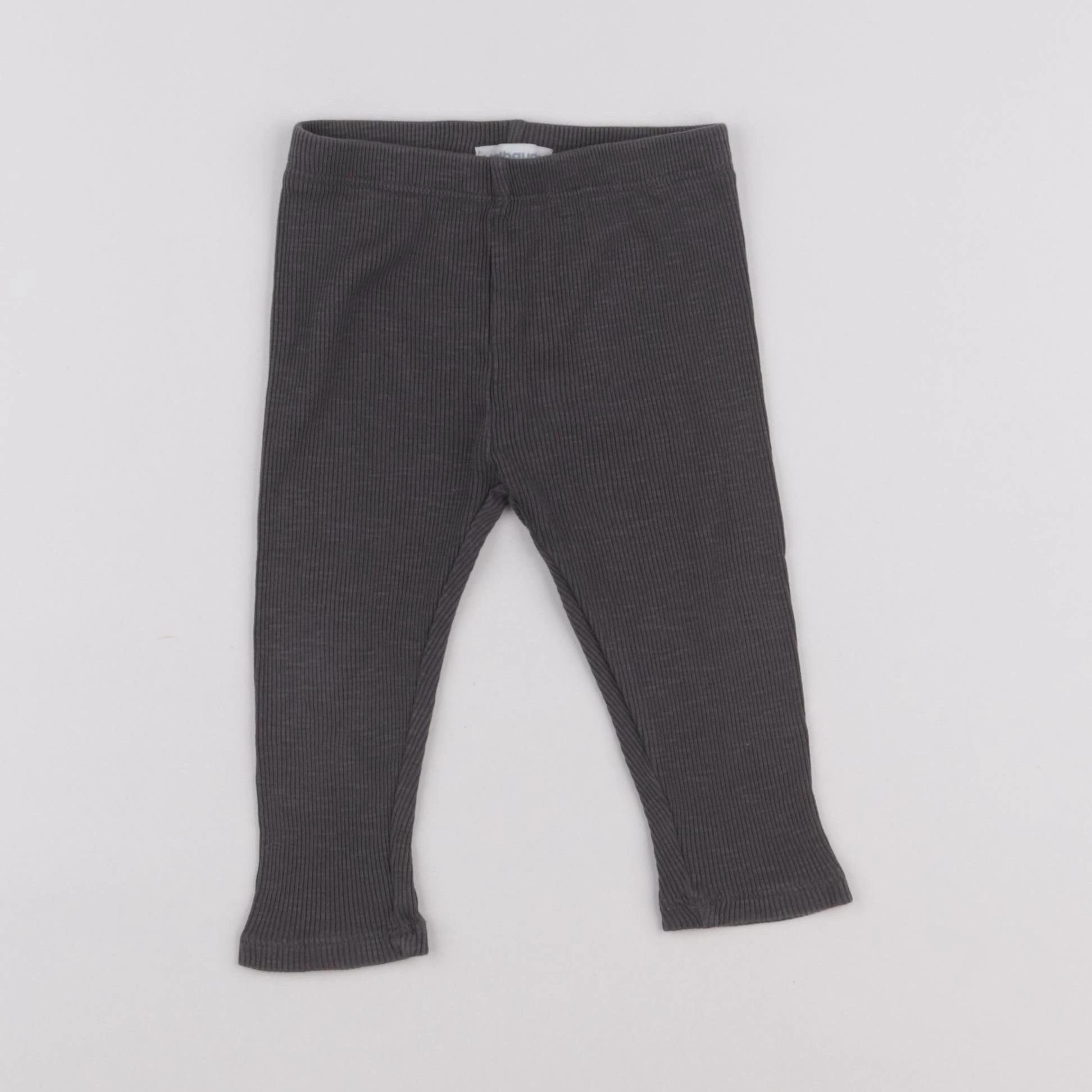 Vertbaudet - legging gris - 18 mois