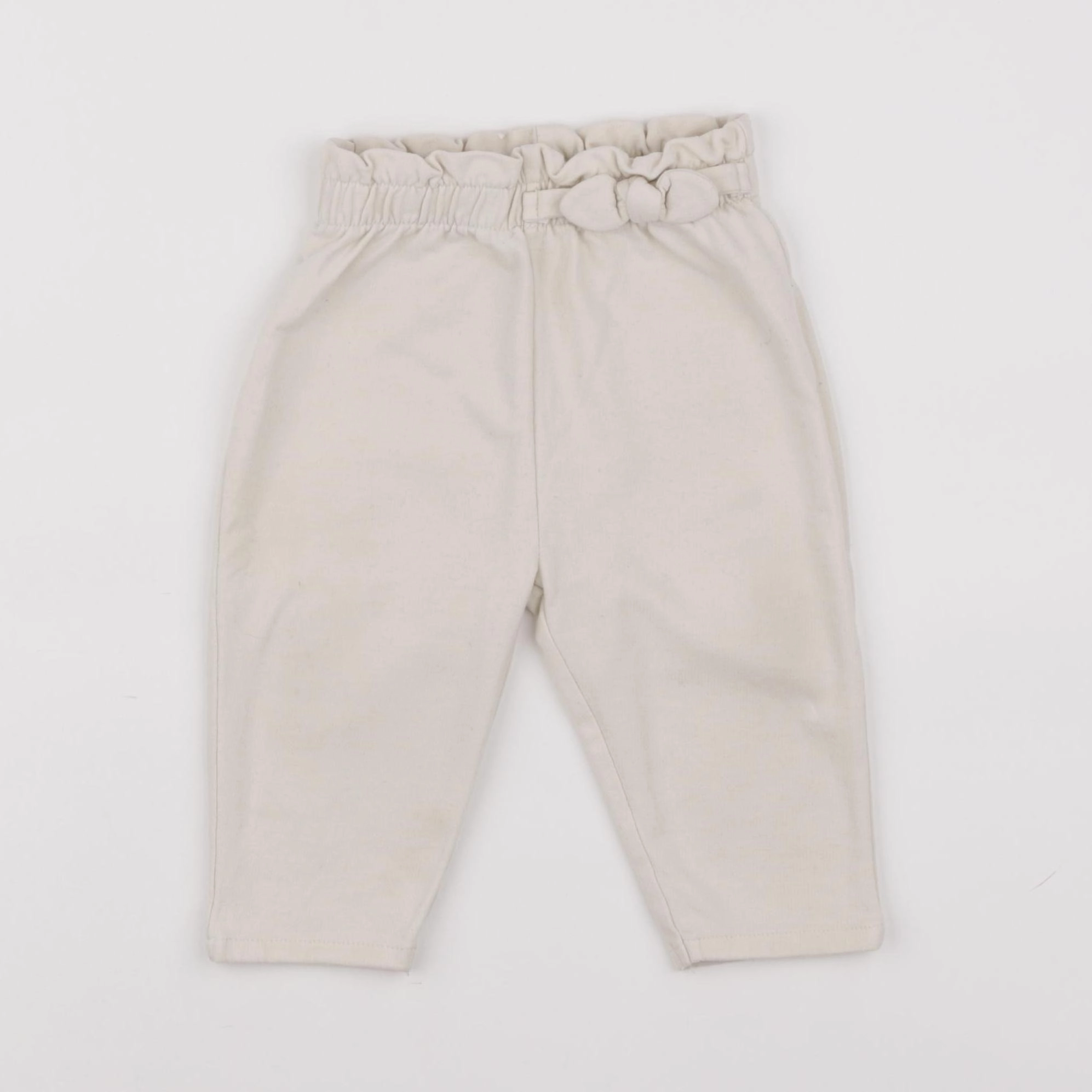 Vertbaudet - jogging beige - 12 mois