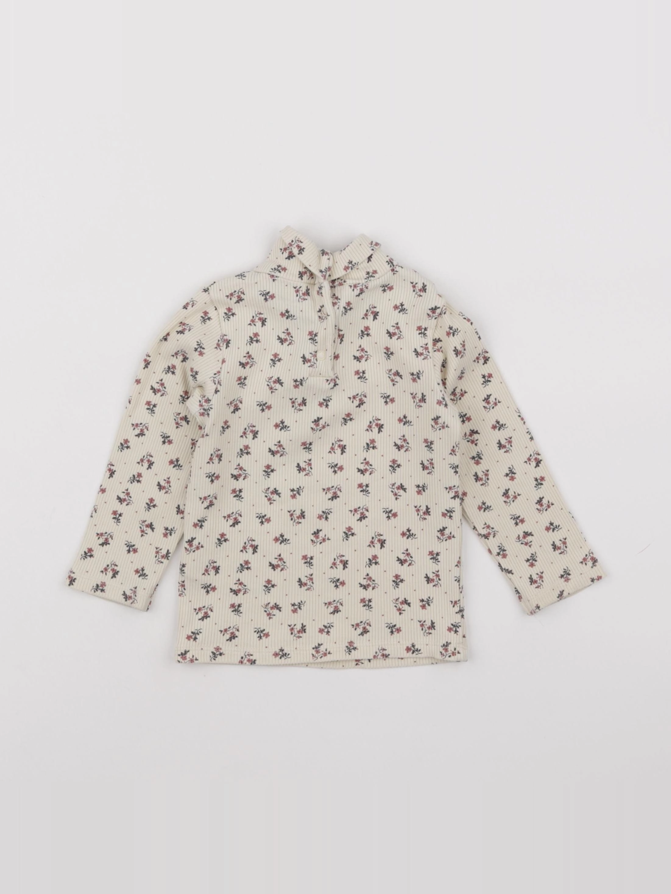 Vertbaudet - sous-pull beige - 18 mois