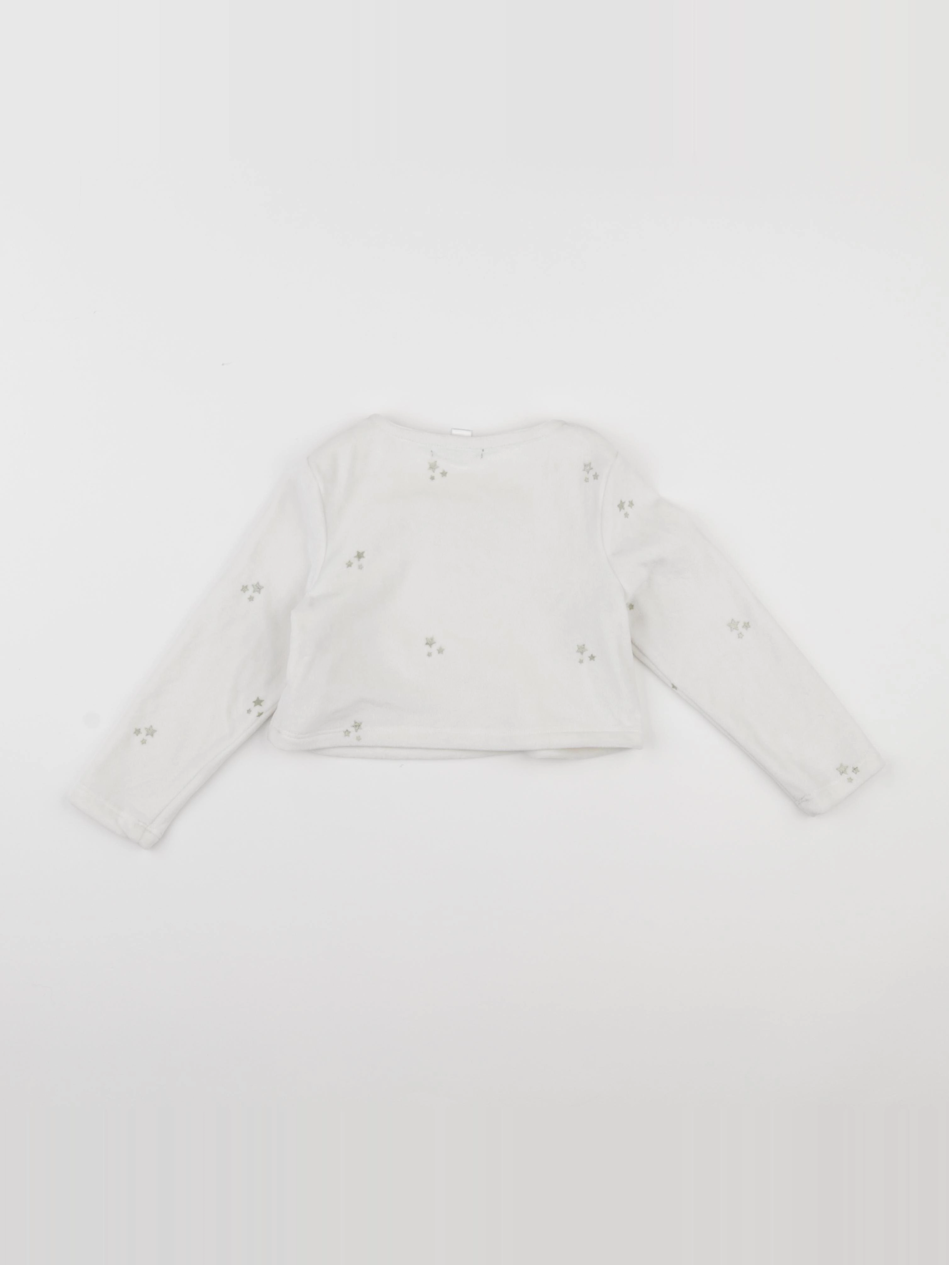 Okaidi - pull blanc - 3 ans