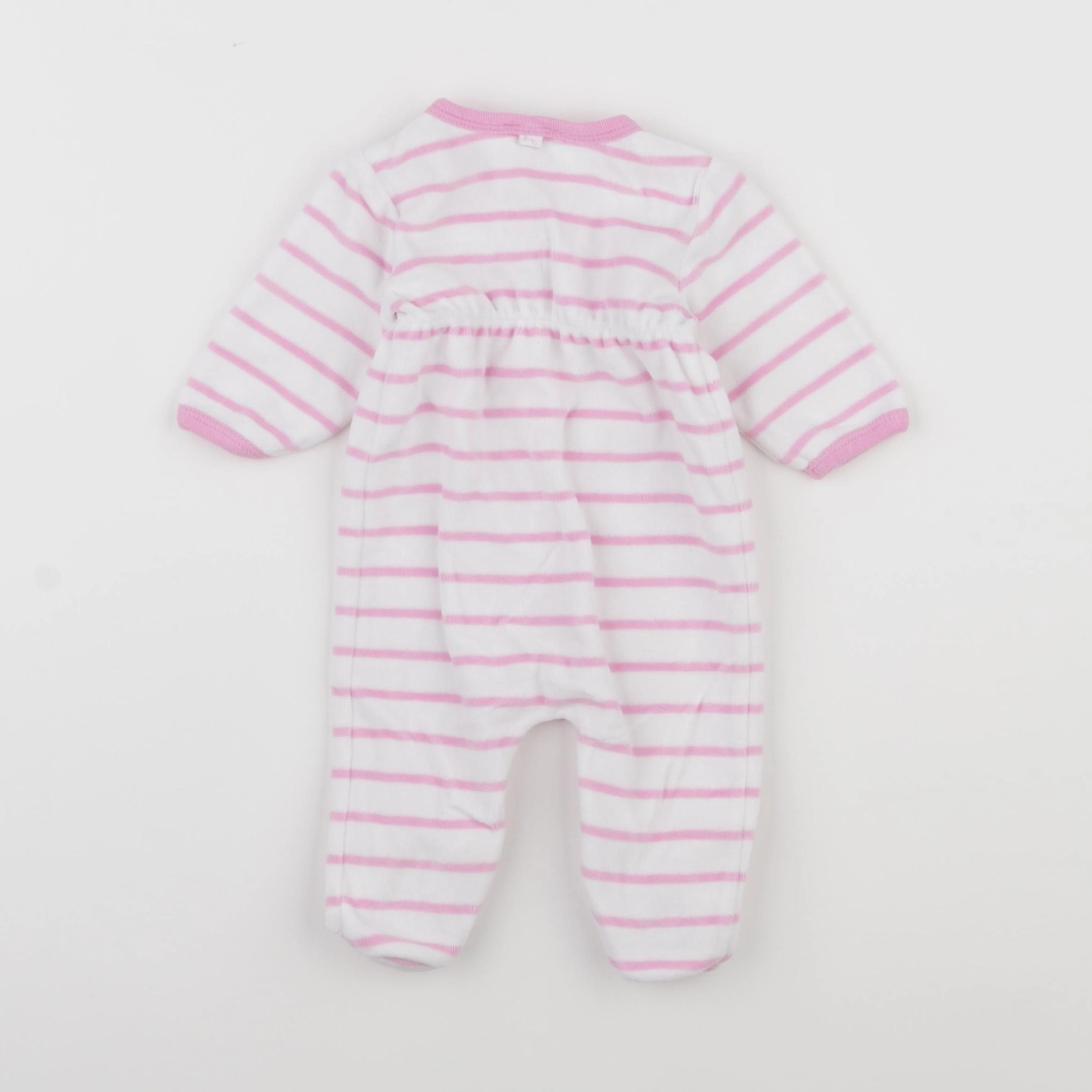 Jacadi - pyjama velours rose - 3 mois