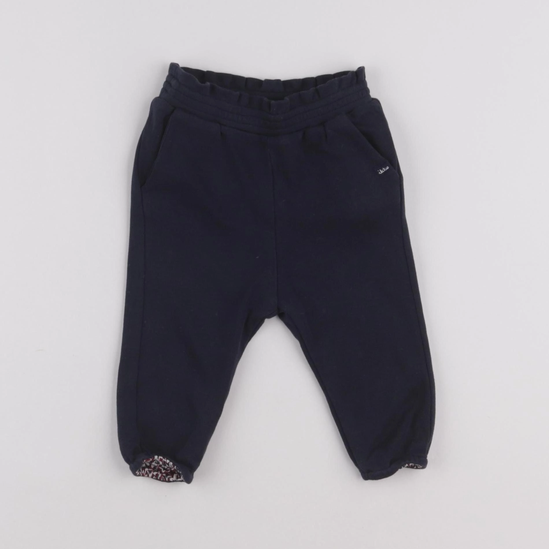 IKKS - jogging réversible bleu - 6 mois