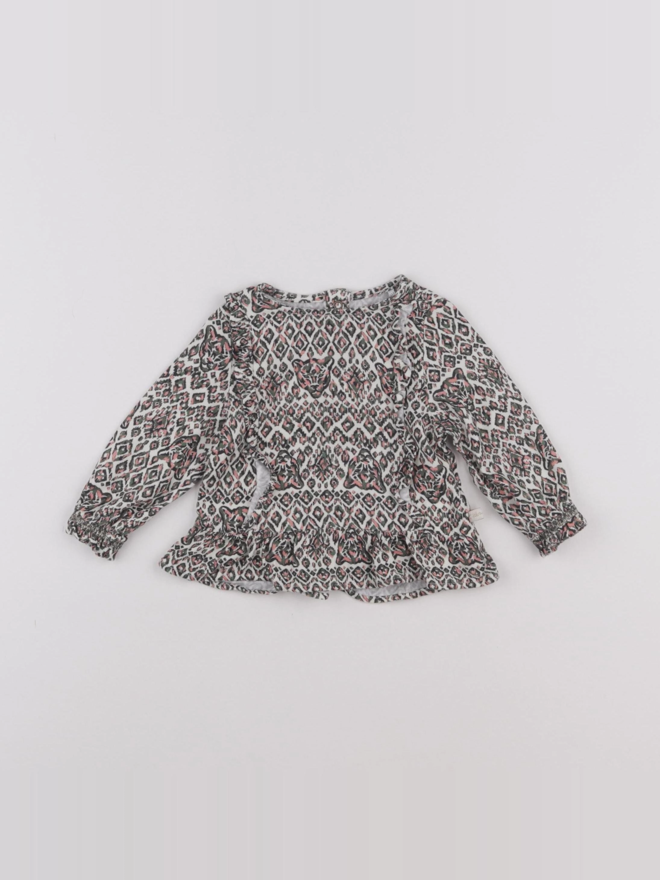 IKKS - blouse multicolore - 6 mois