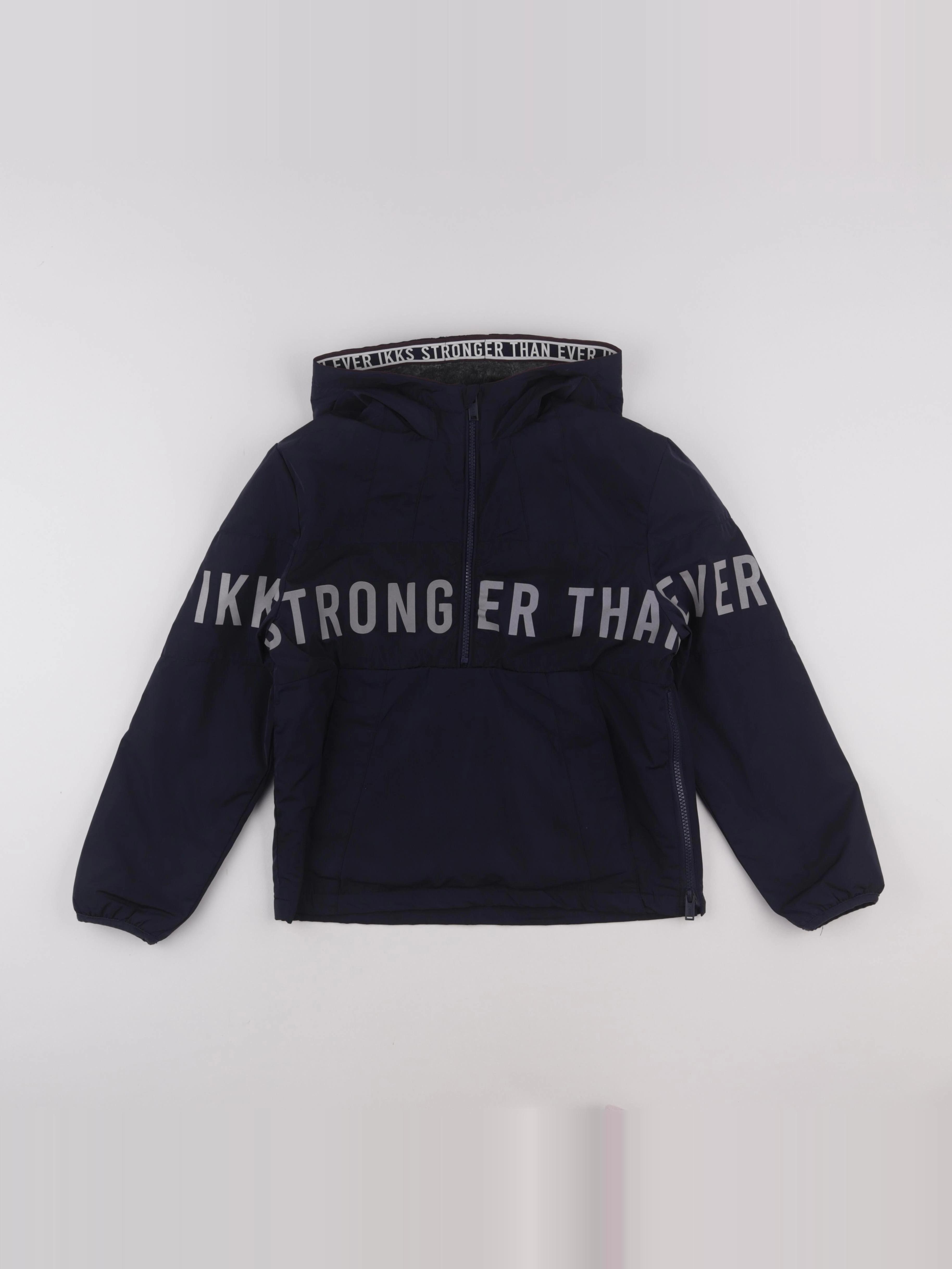 IKKS - veste doublé bleu - 10 ans