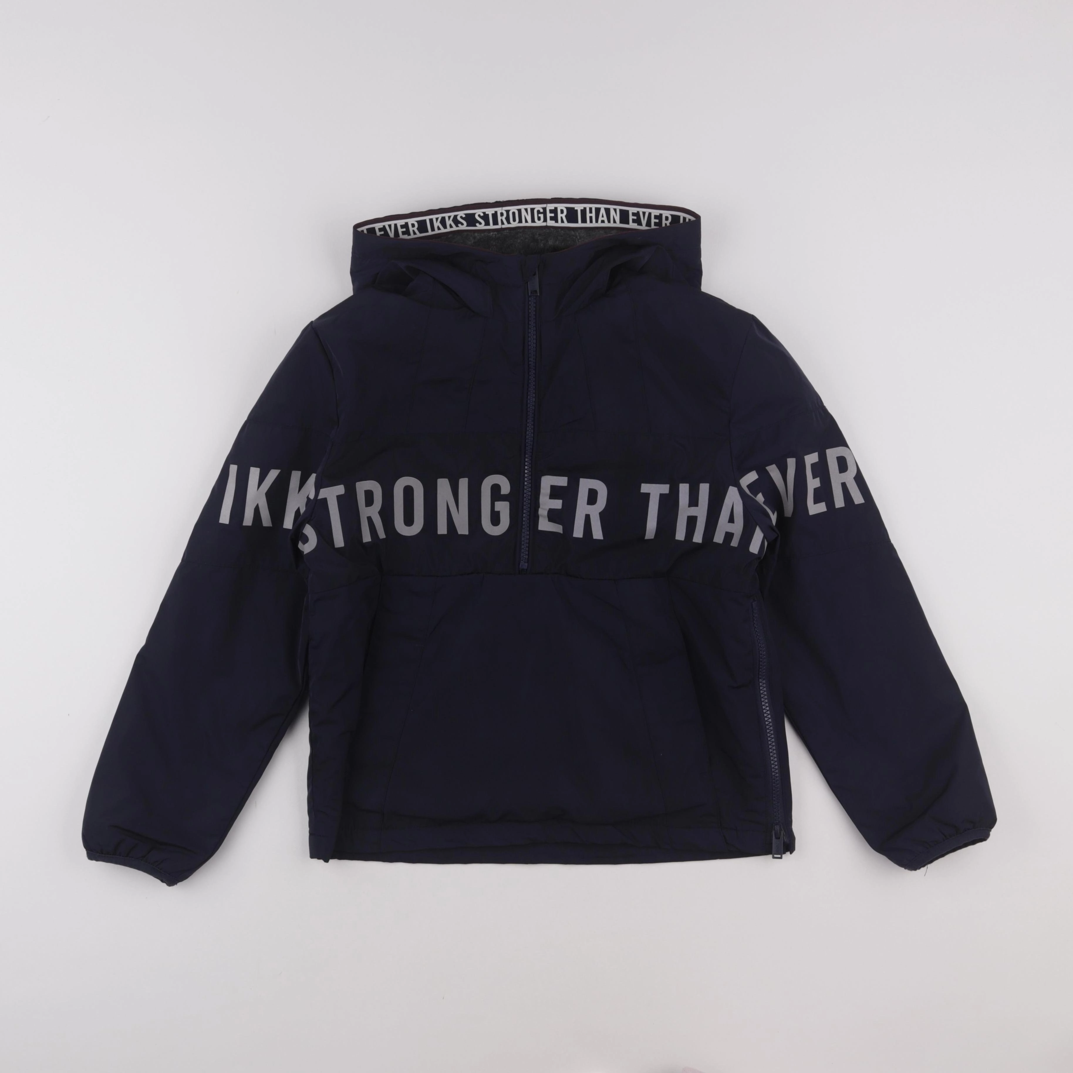 IKKS - veste doublé bleu - 10 ans