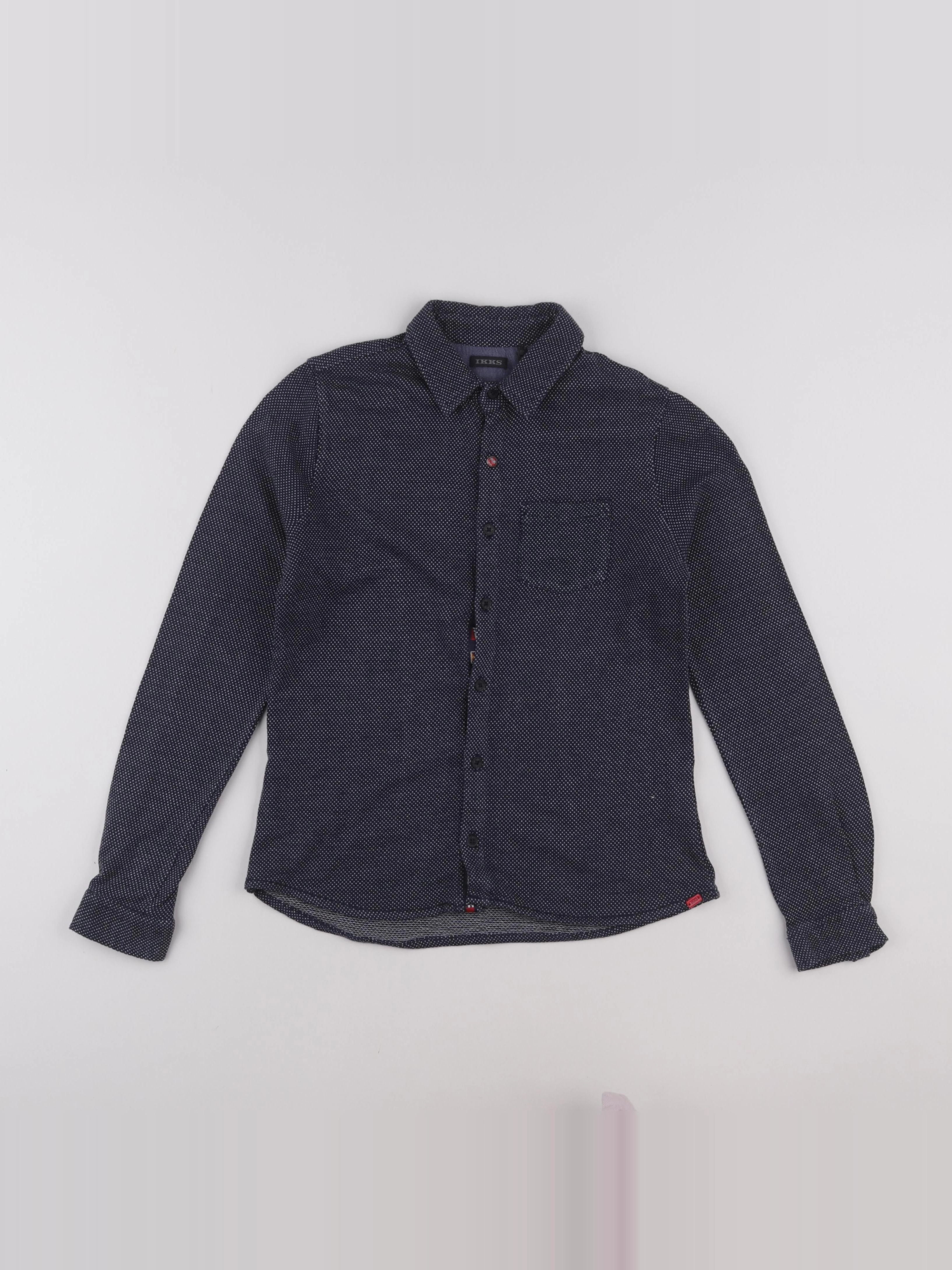 IKKS - chemise bleu - 10 ans