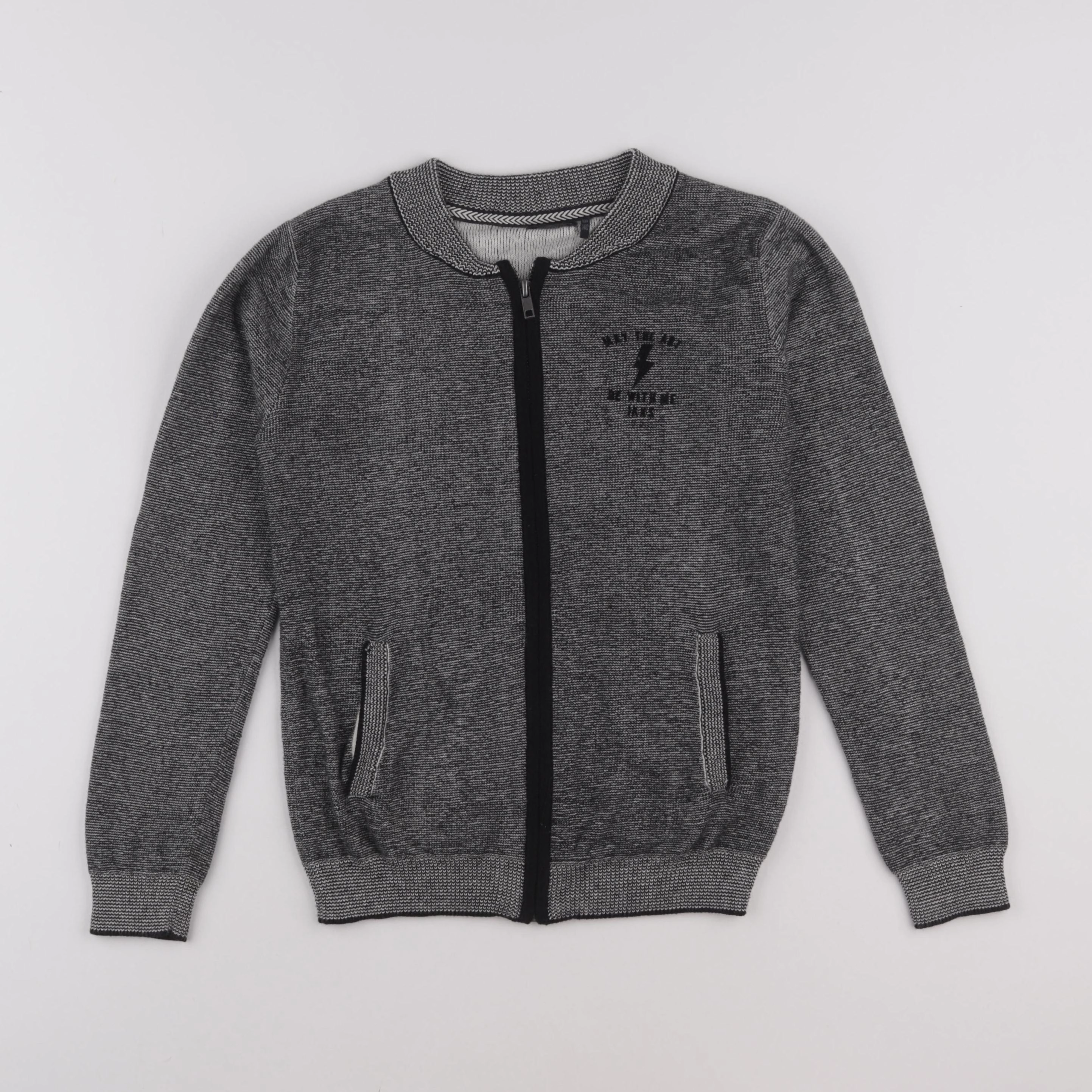 IKKS - gilet gris - 10 ans
