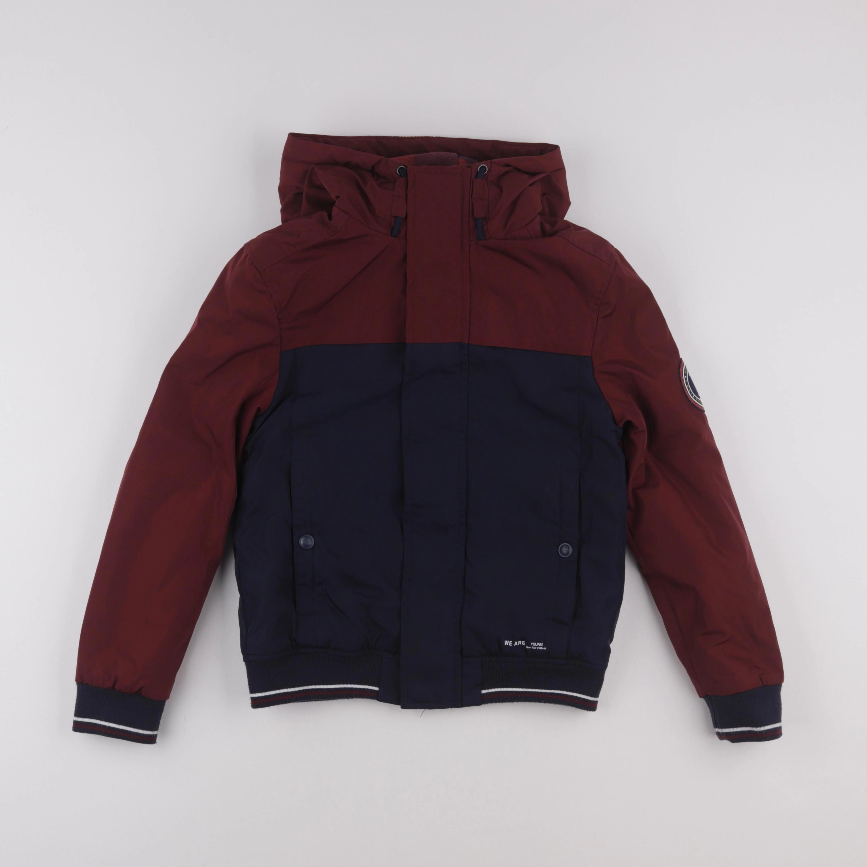 IKKS - veste bleu, rouge - 10 ans