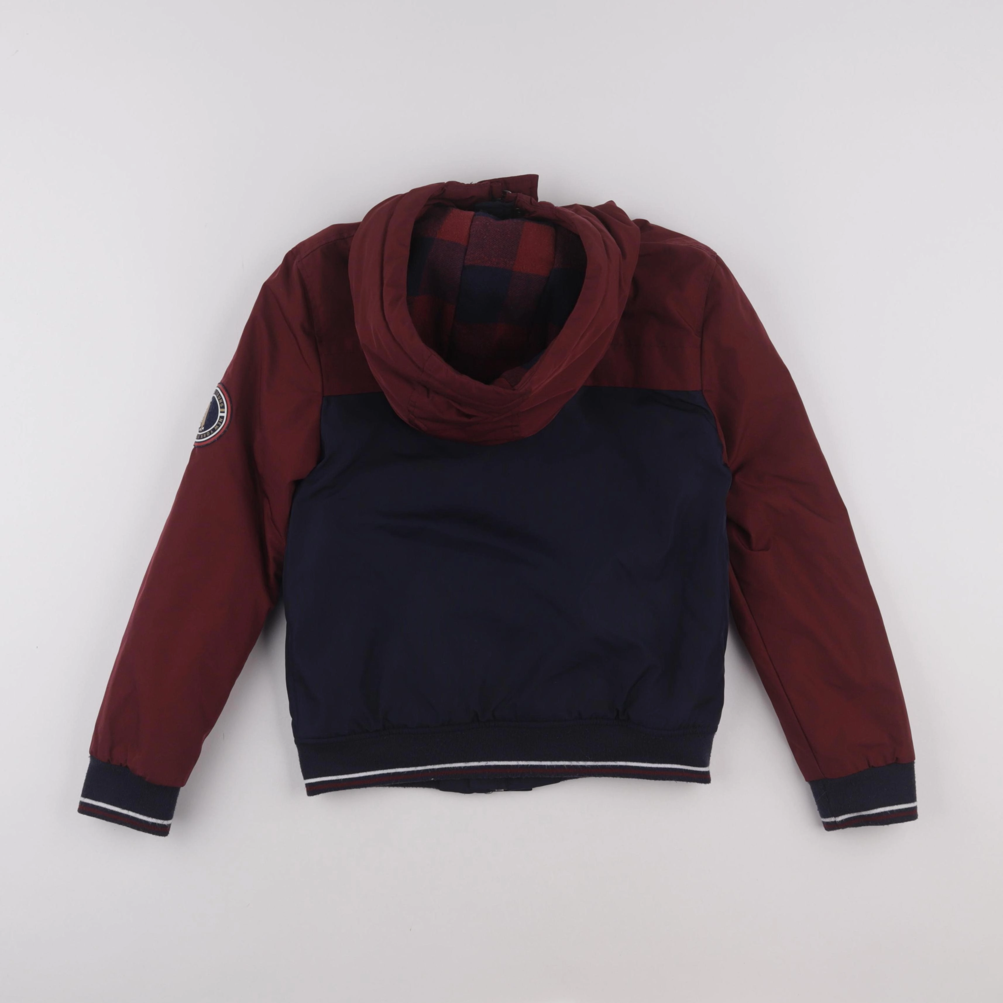 IKKS - veste bleu, rouge - 10 ans