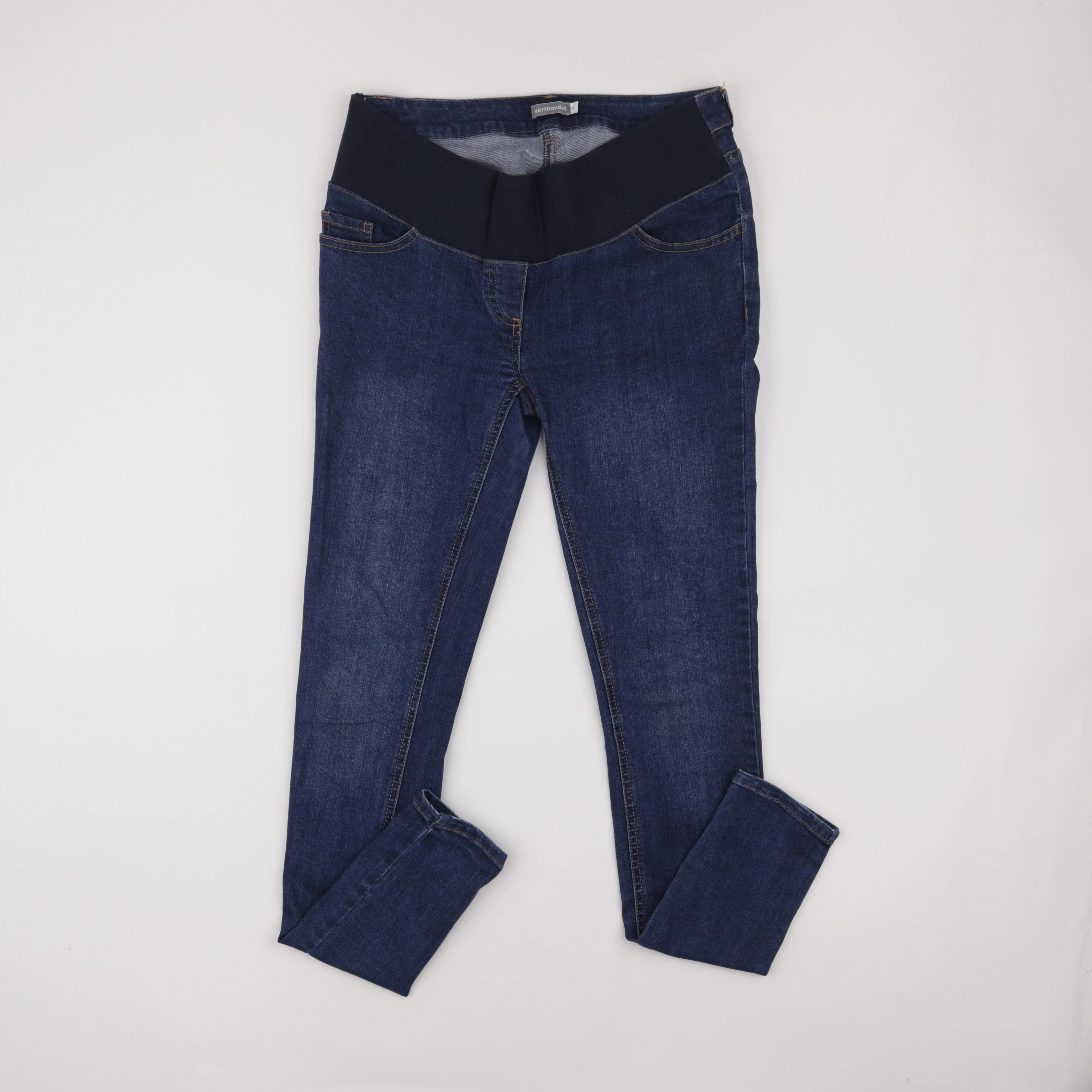Vertbaudet - jean grossesse bleu - 38