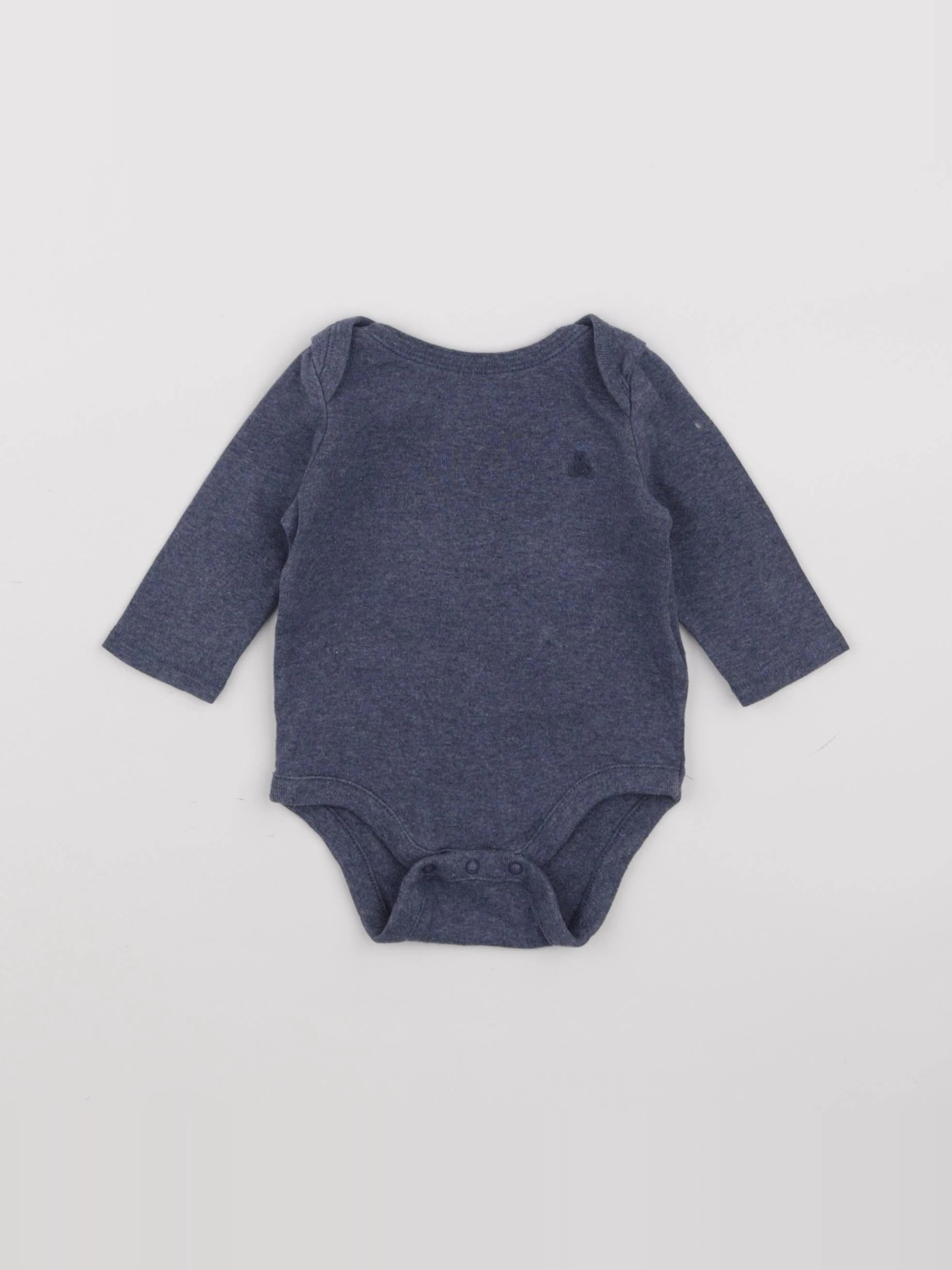 GAP - body bleu - 0/3 mois