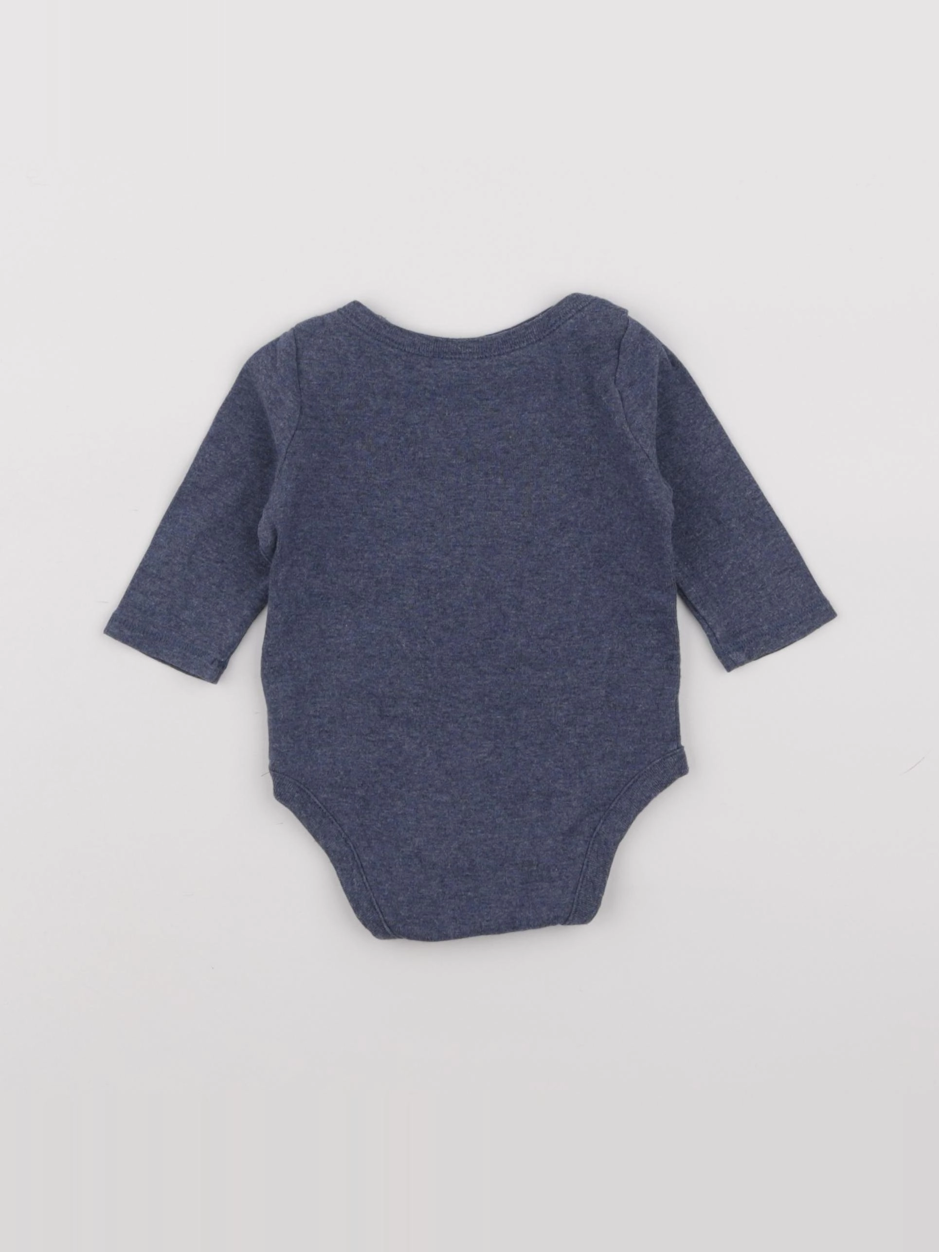 GAP - body bleu - 0/3 mois