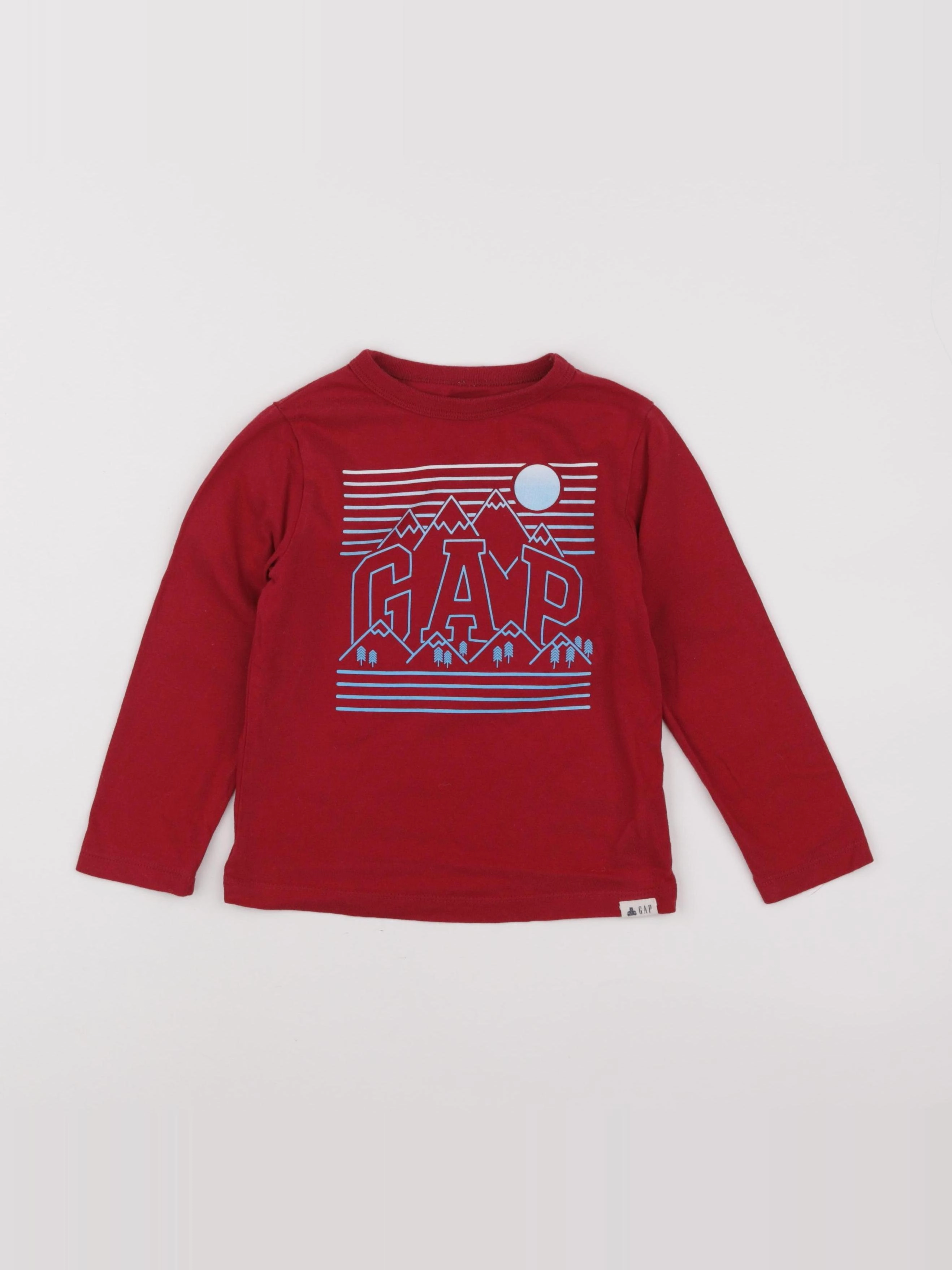 GAP - tee-shirt rouge - 4 ans
