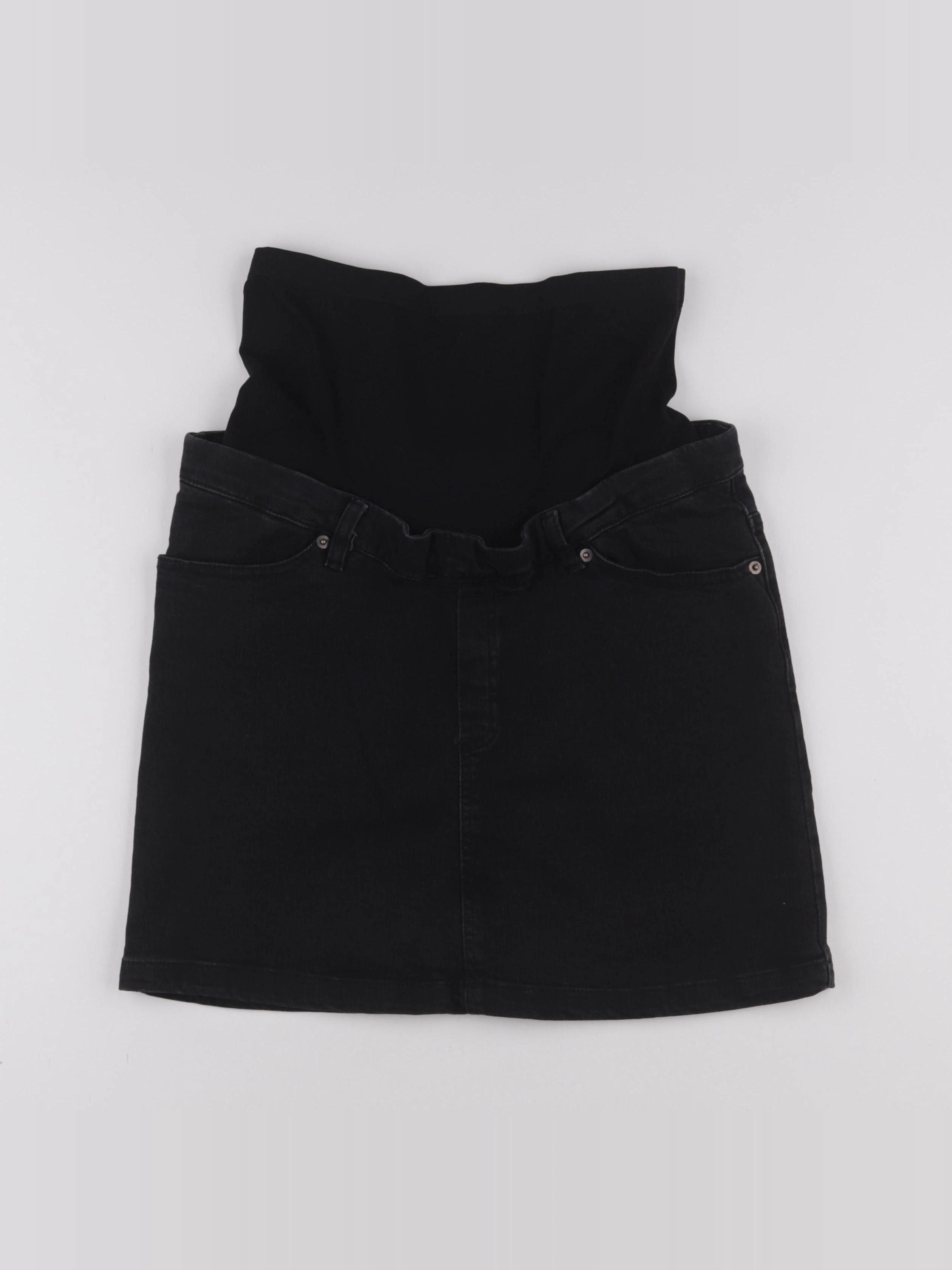 Envie de fraise - jupe grossesse noir - 36