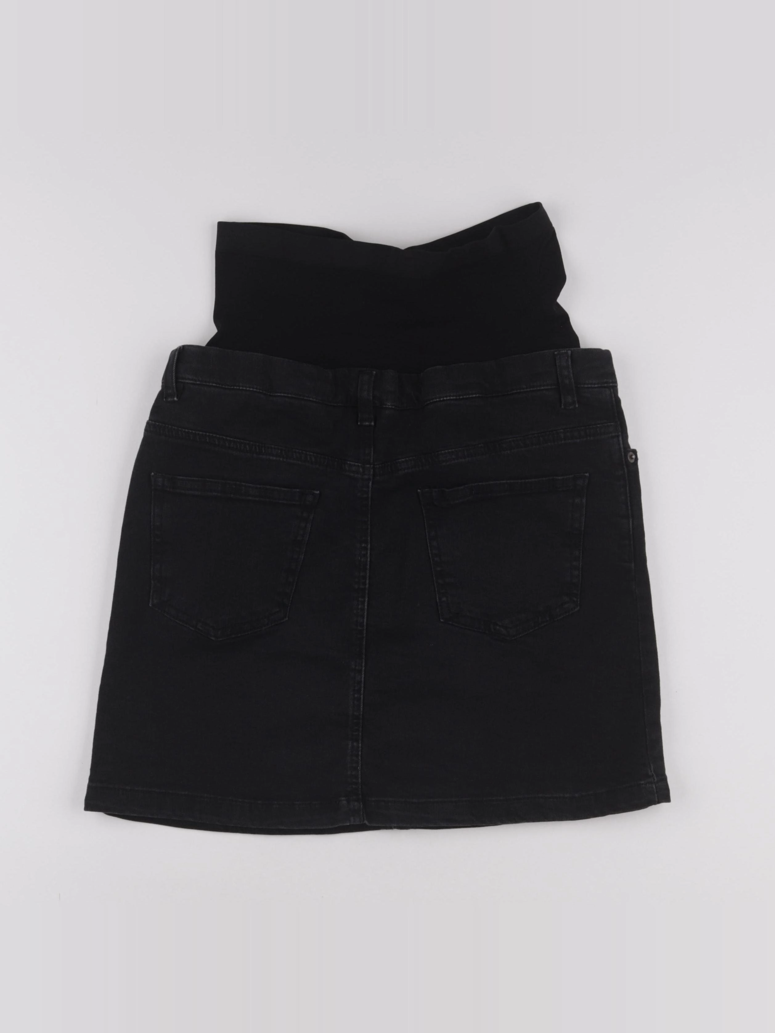 Envie de fraise - jupe grossesse noir - 36