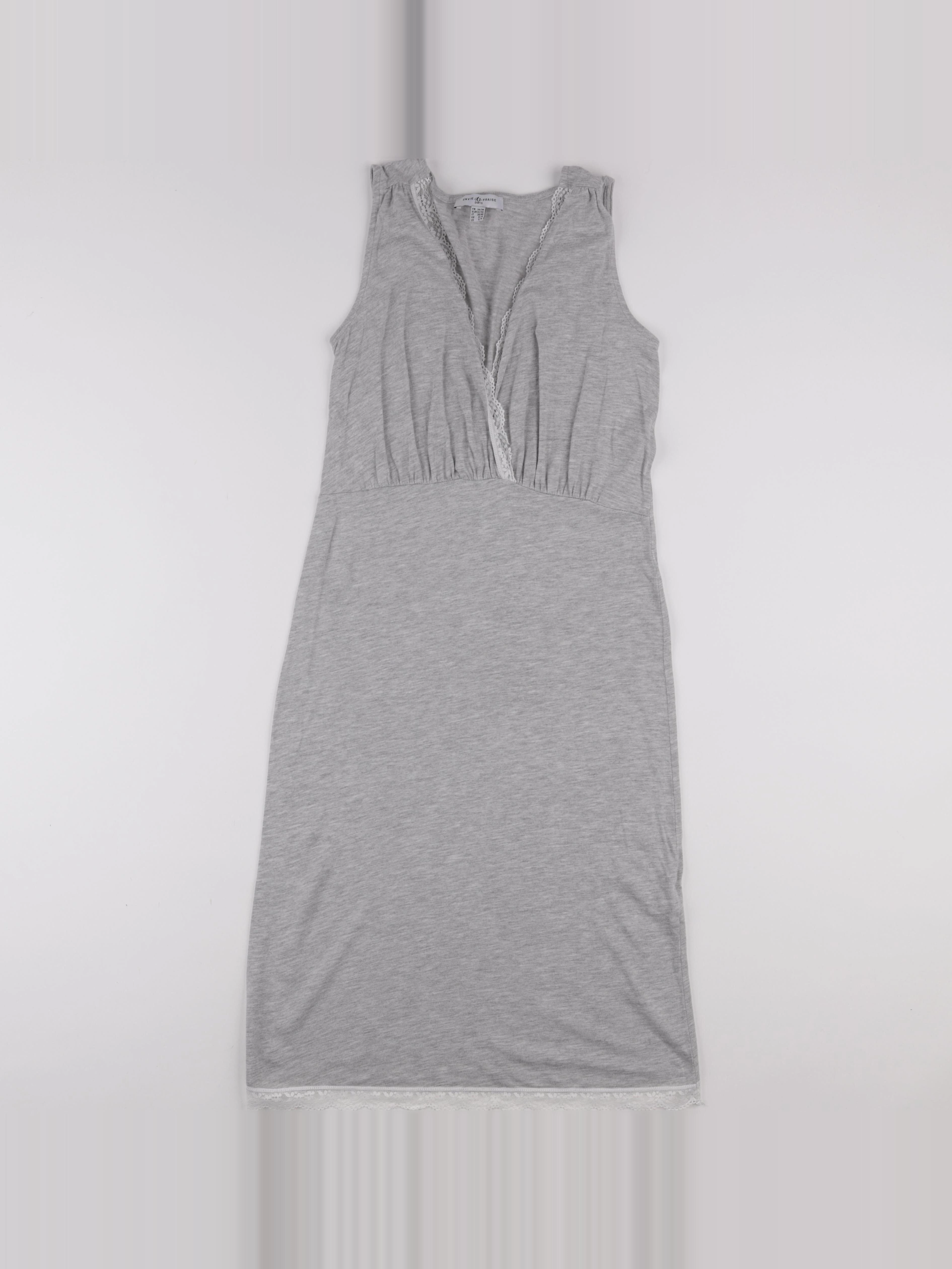 Envie de fraise - robe grossesse gris - 34 à 36