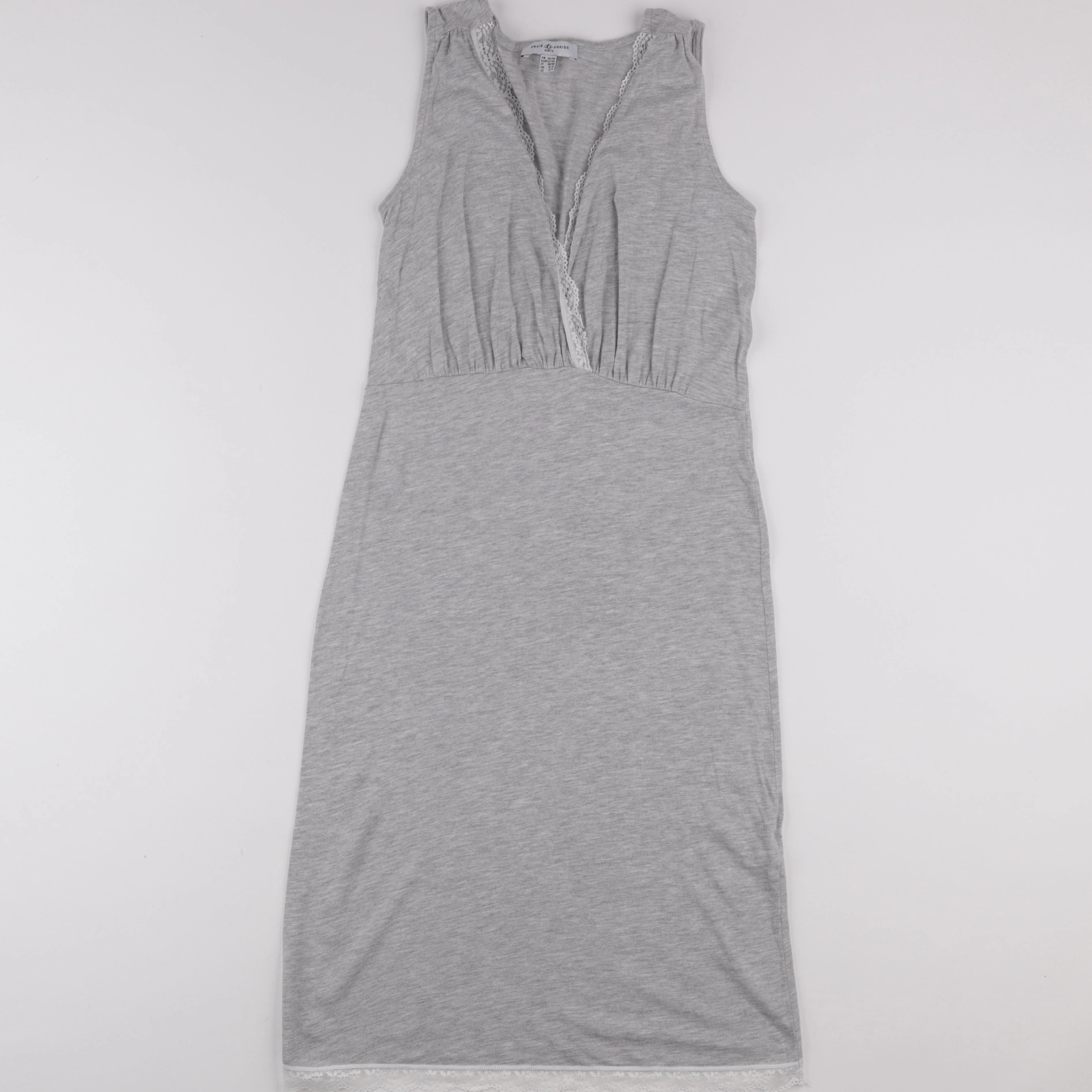 Envie de fraise - robe grossesse gris - 34 à 36