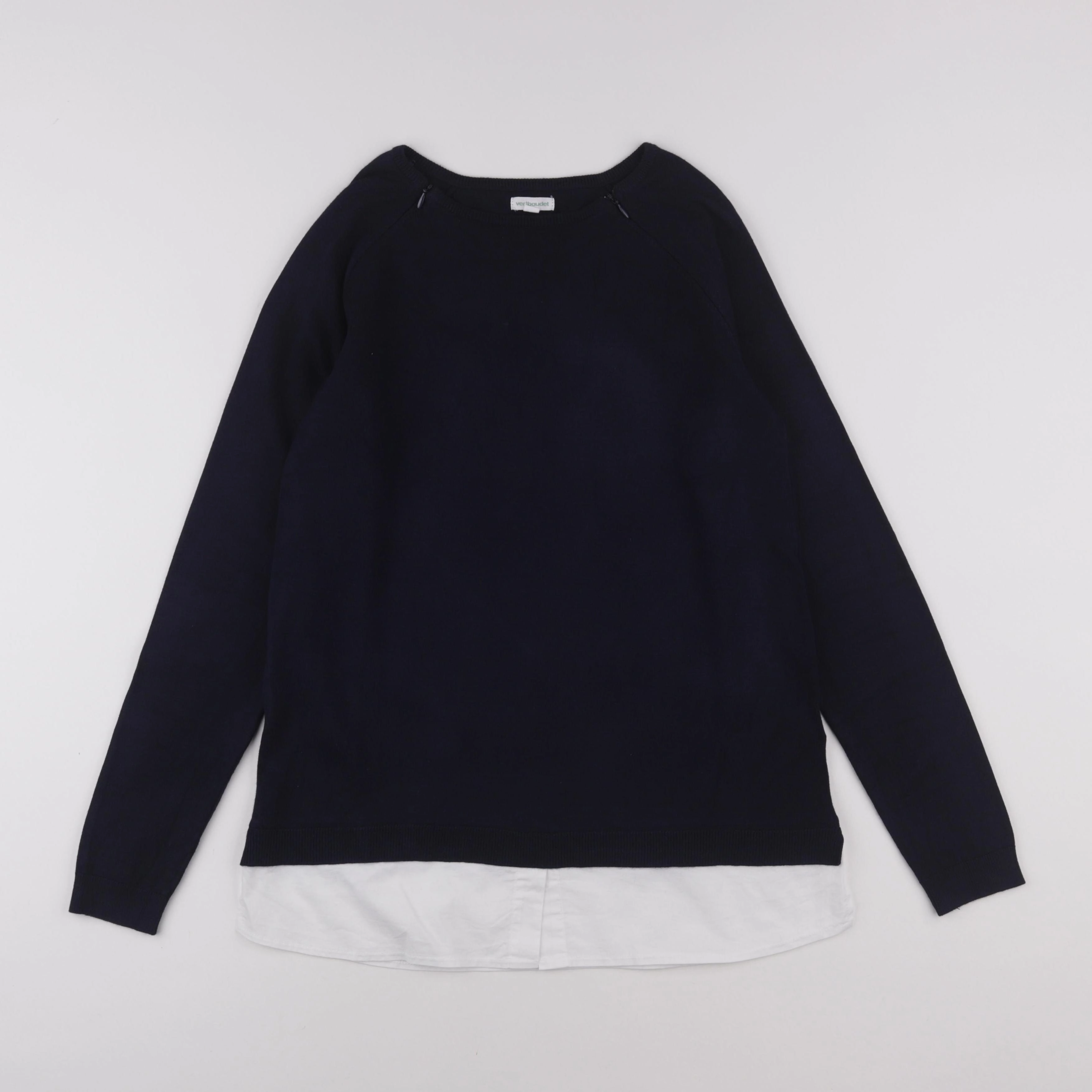 Vertbaudet - pull grossesse bleu - 34 à 36