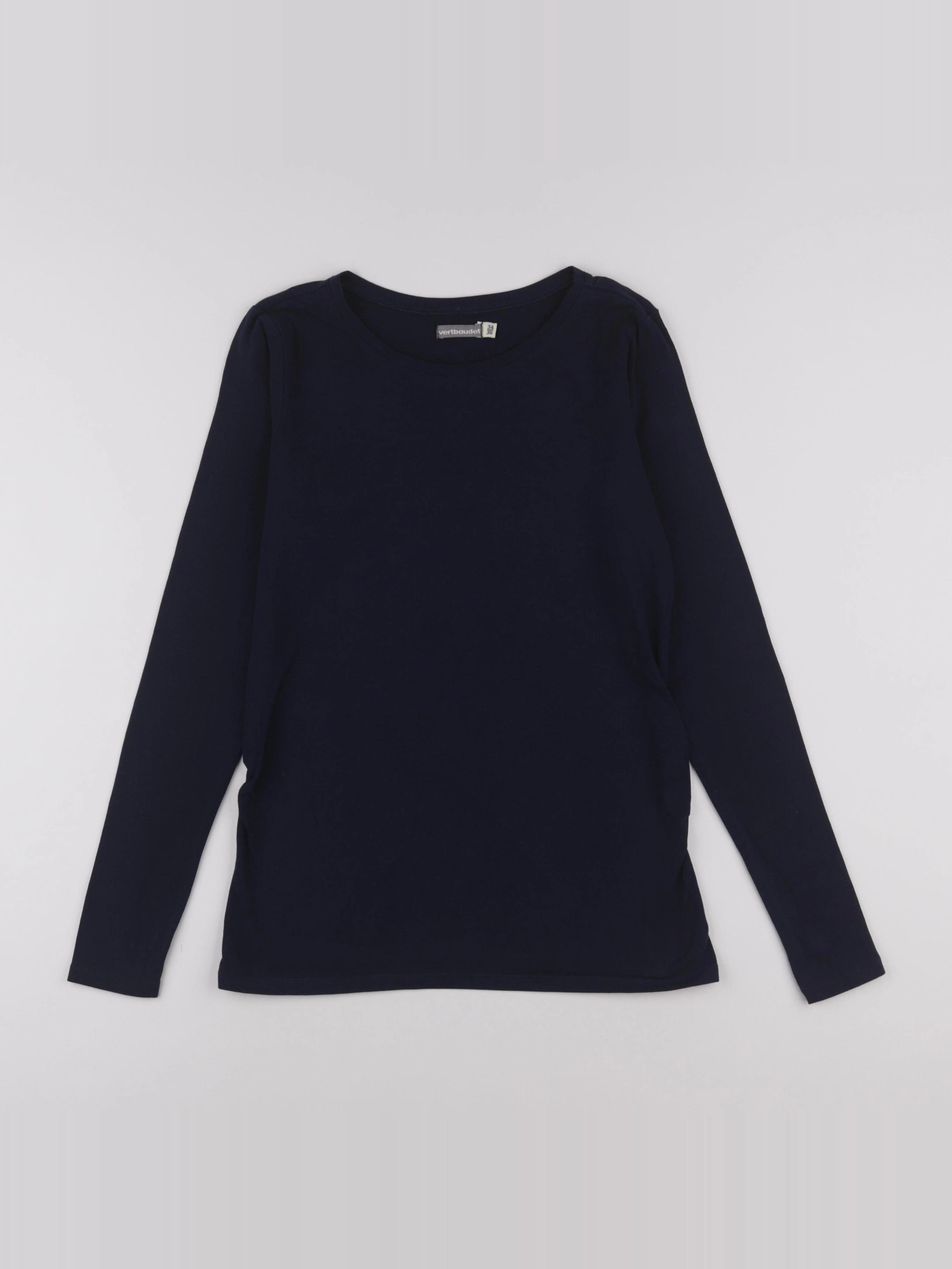 Vertbaudet - tee-shirt grossesse bleu - 34 à 36