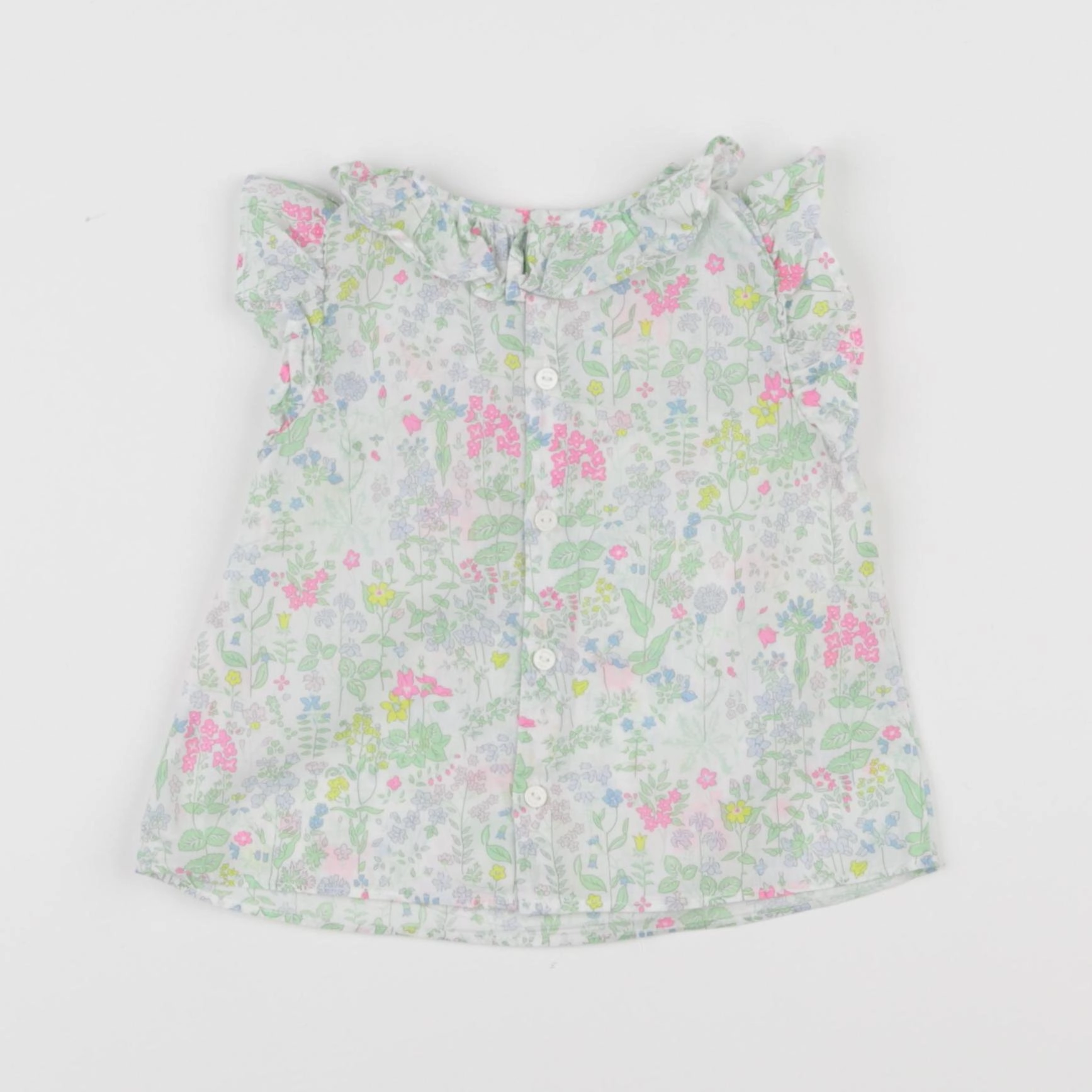 Jacadi - blouse liberty multicolore - 12 mois