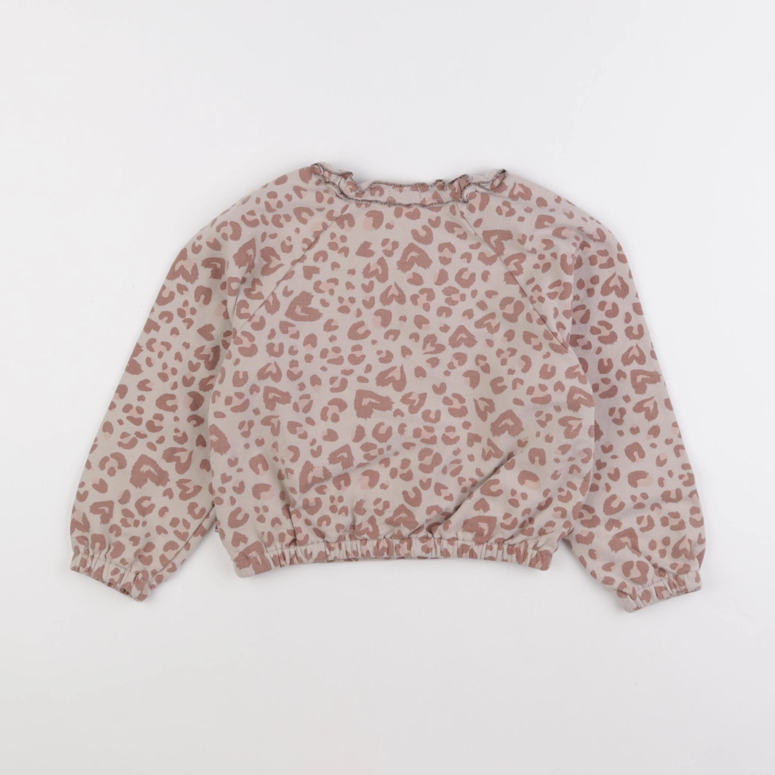 IKKS - sweat marron - 6 ans