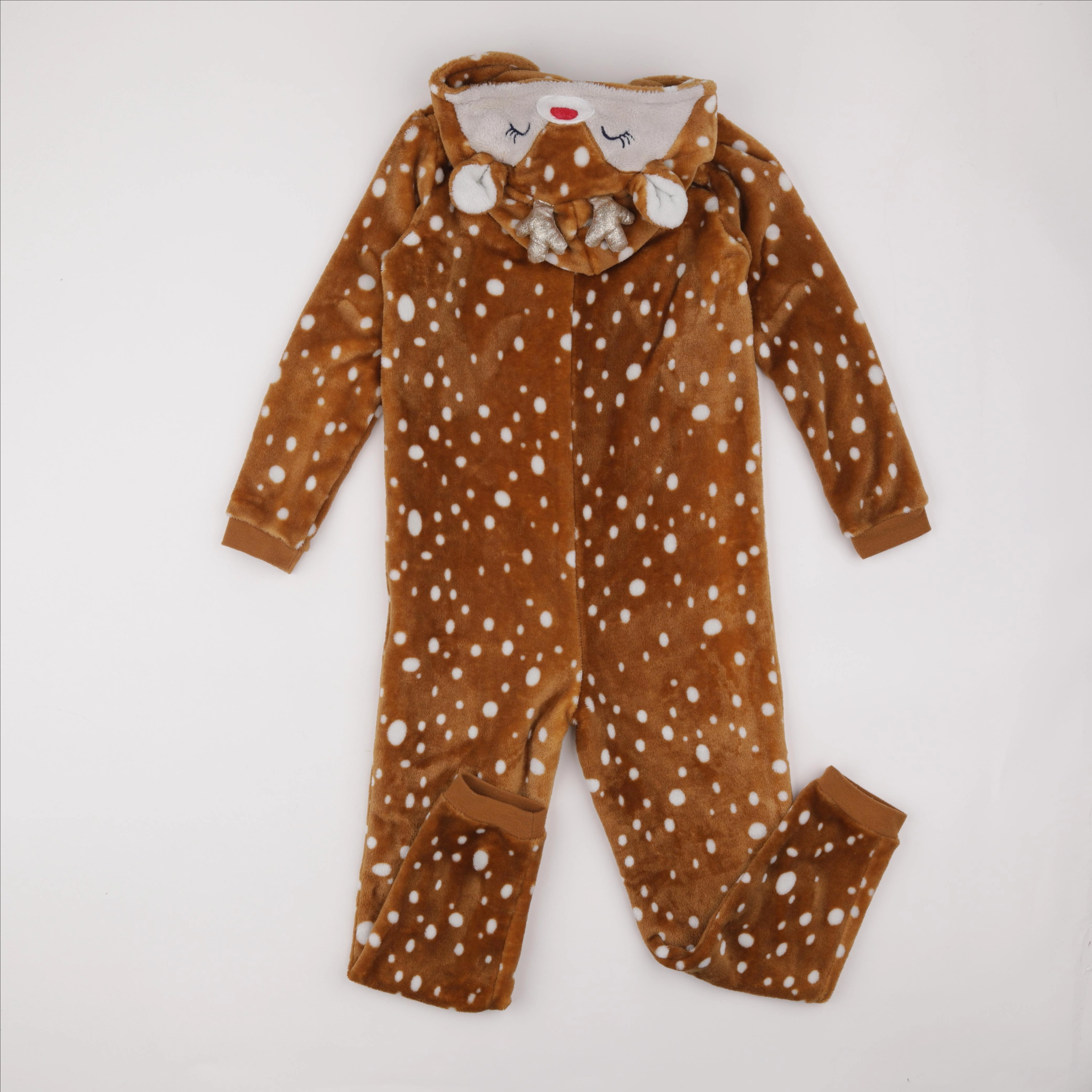 Vertbaudet - sur-pyjama marron - 10 ans