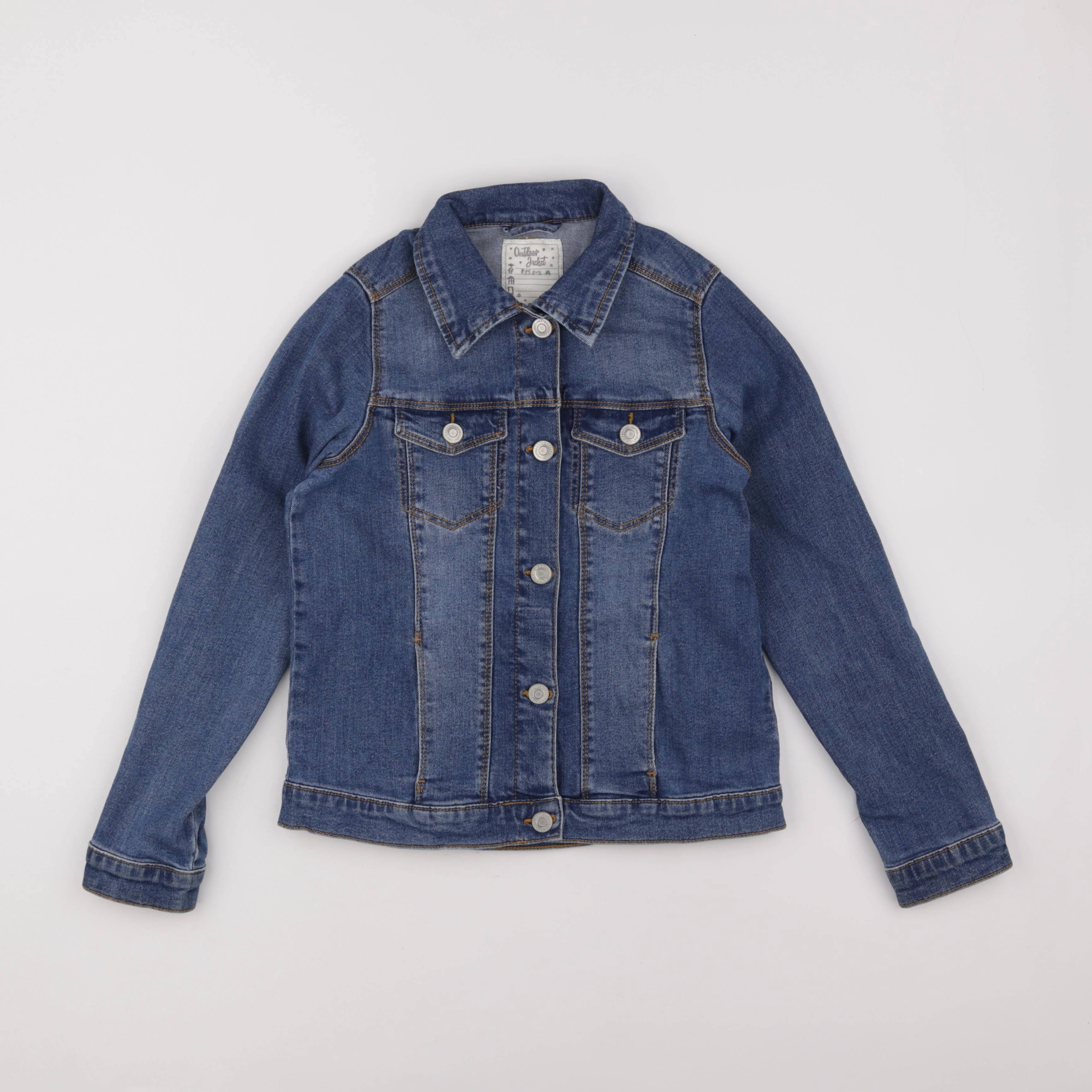 Vertbaudet - veste bleu - 12 ans