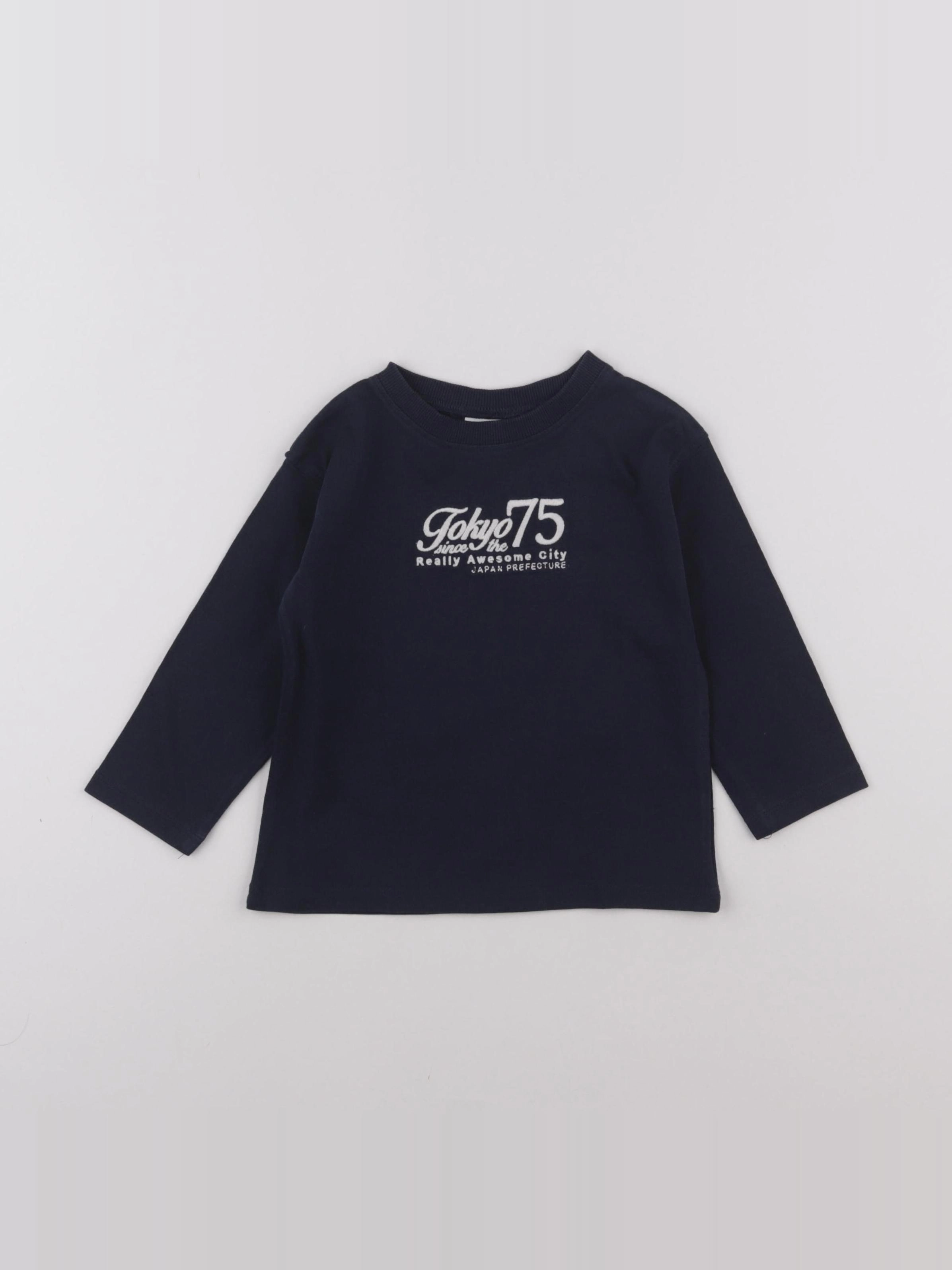 Zara - tee-shirt bleu - 9/12 mois