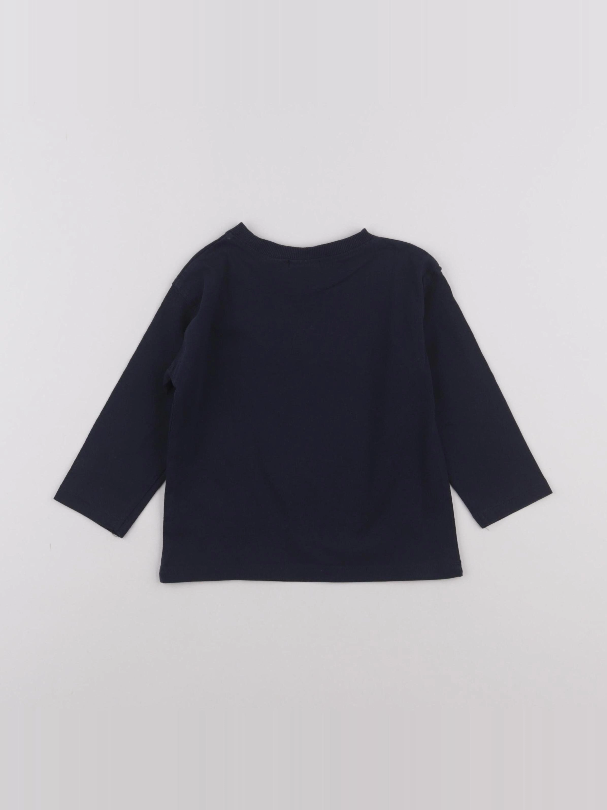 Zara - tee-shirt bleu - 9/12 mois