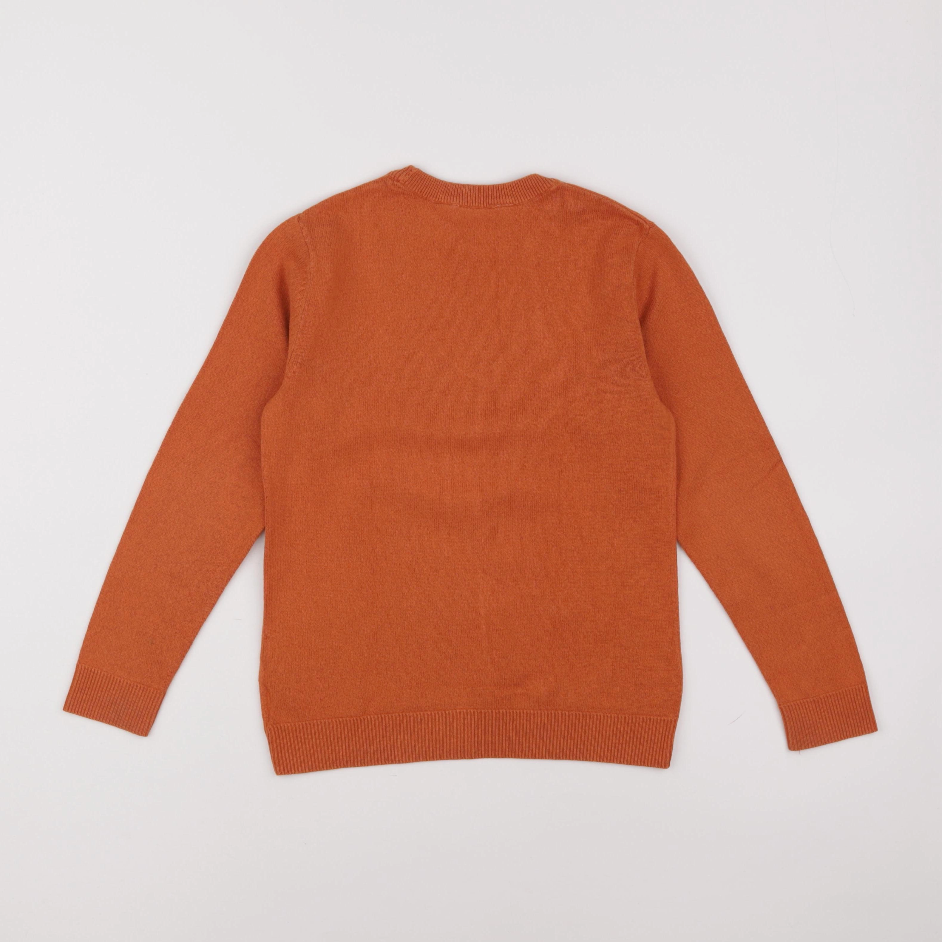 H&M - pull orange - 6/8 ans
