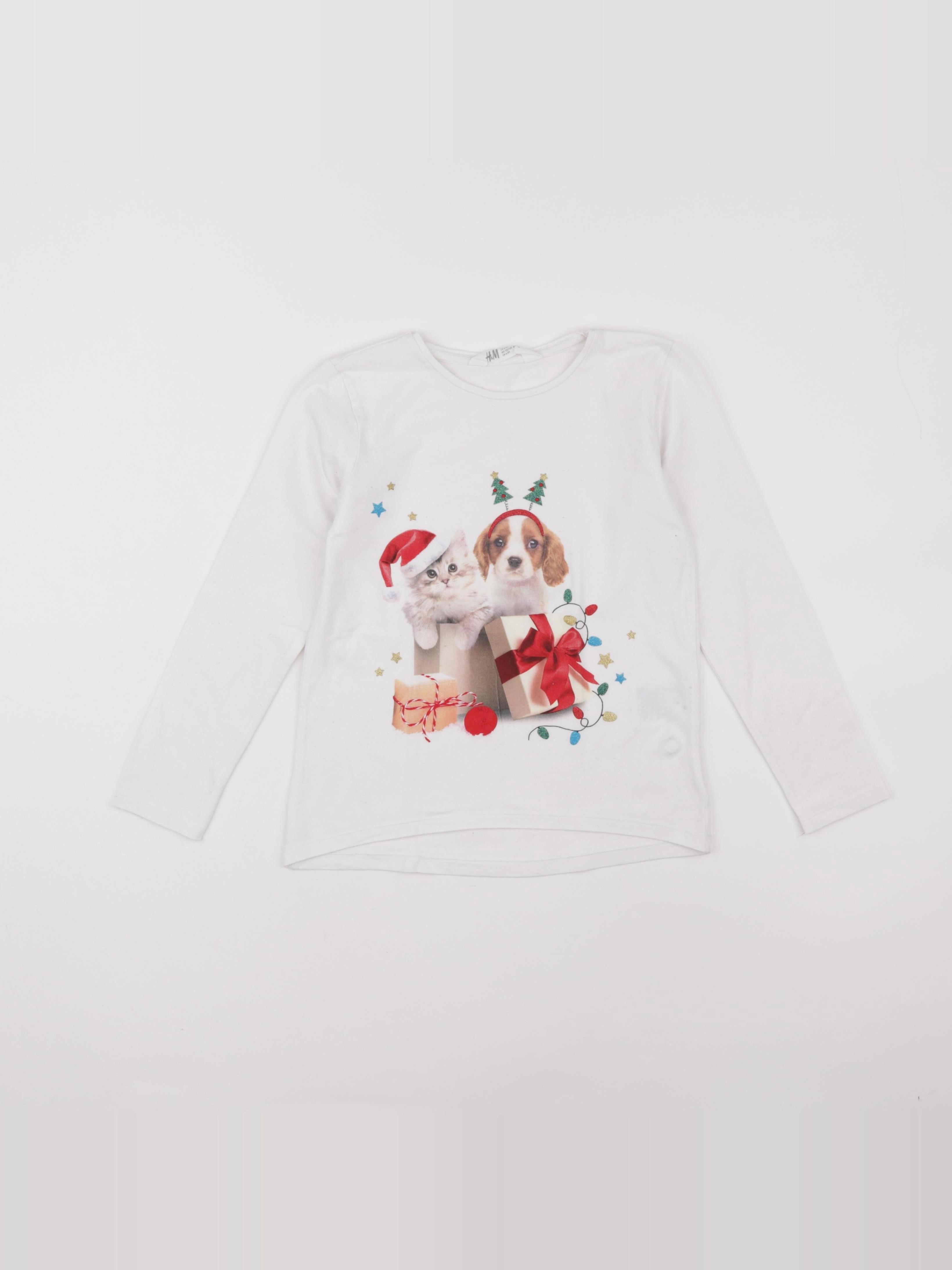 H&M - tee-shirt multicolore - 6/8 ans
