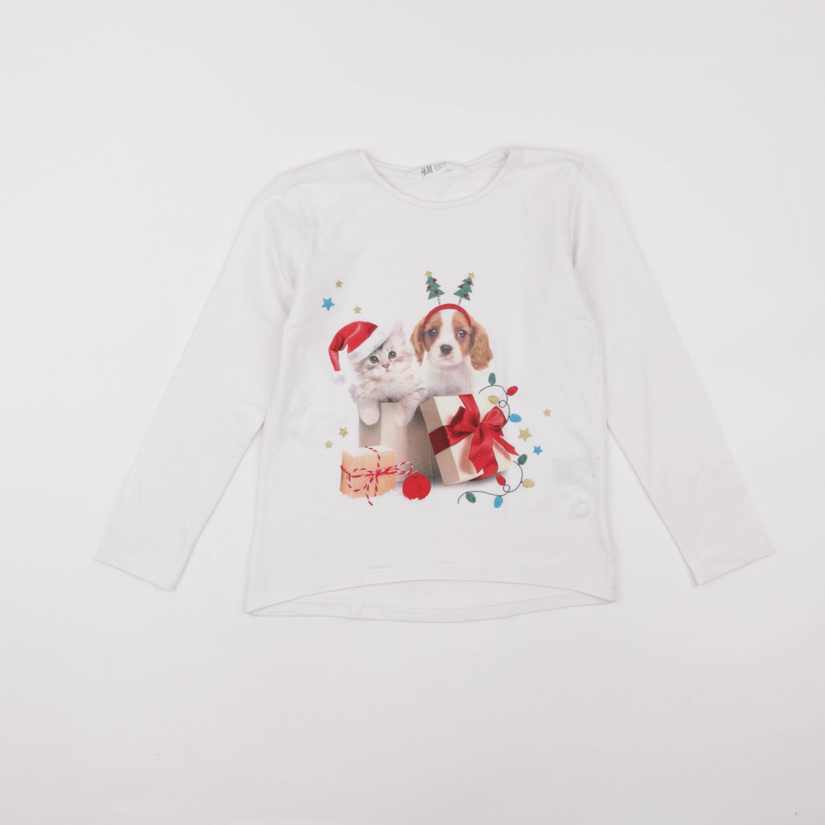 H&M - tee-shirt multicolore - 6/8 ans
