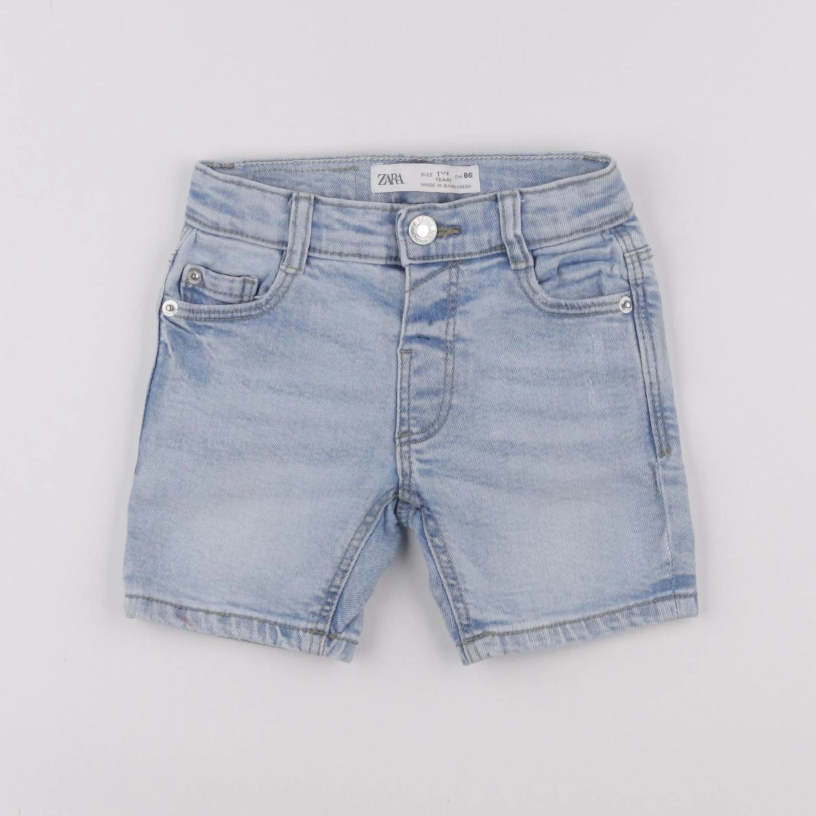 Zara - short bleu - 1 an à 2 ans