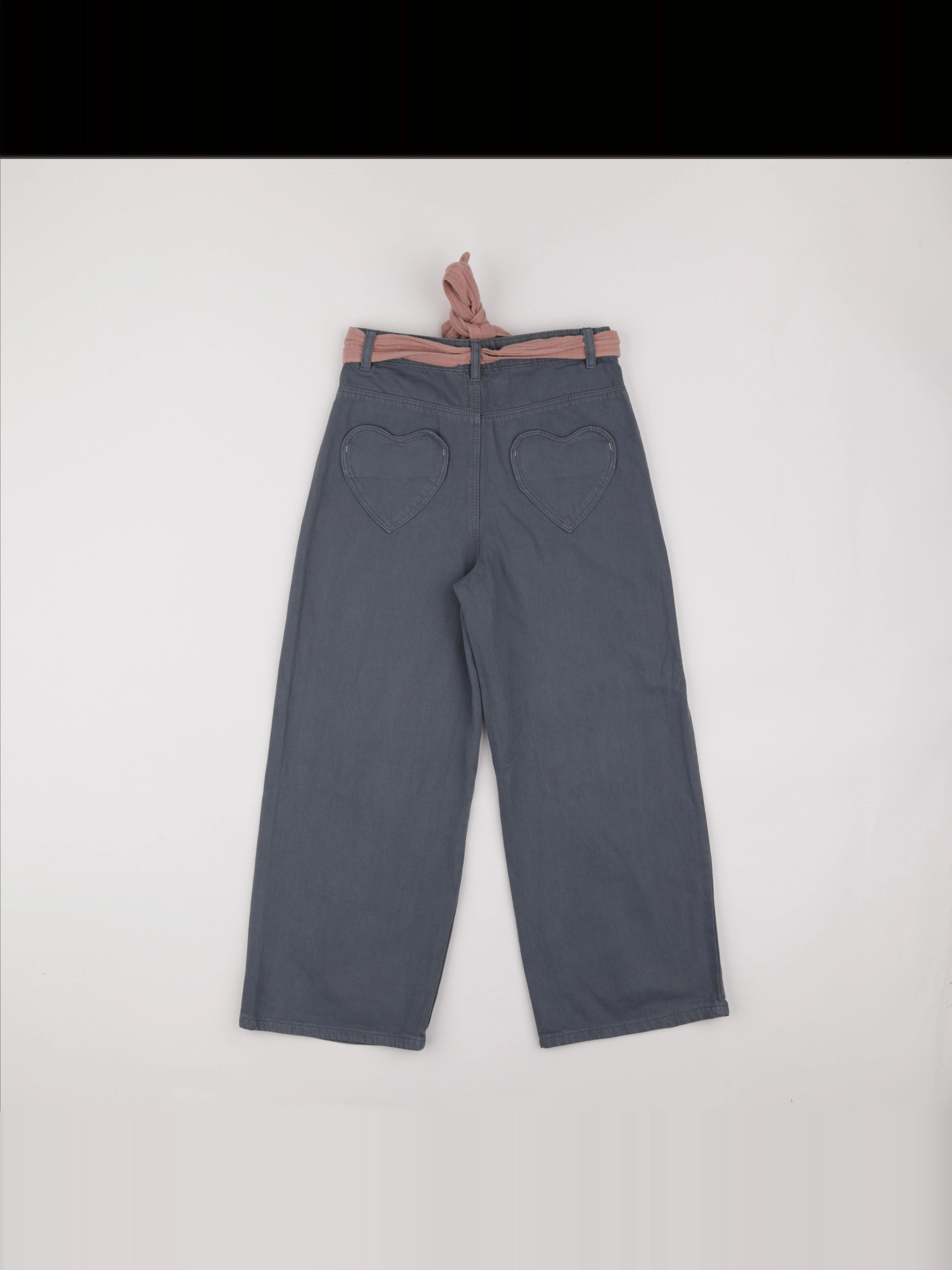 Vertbaudet - jean vert - 9 ans