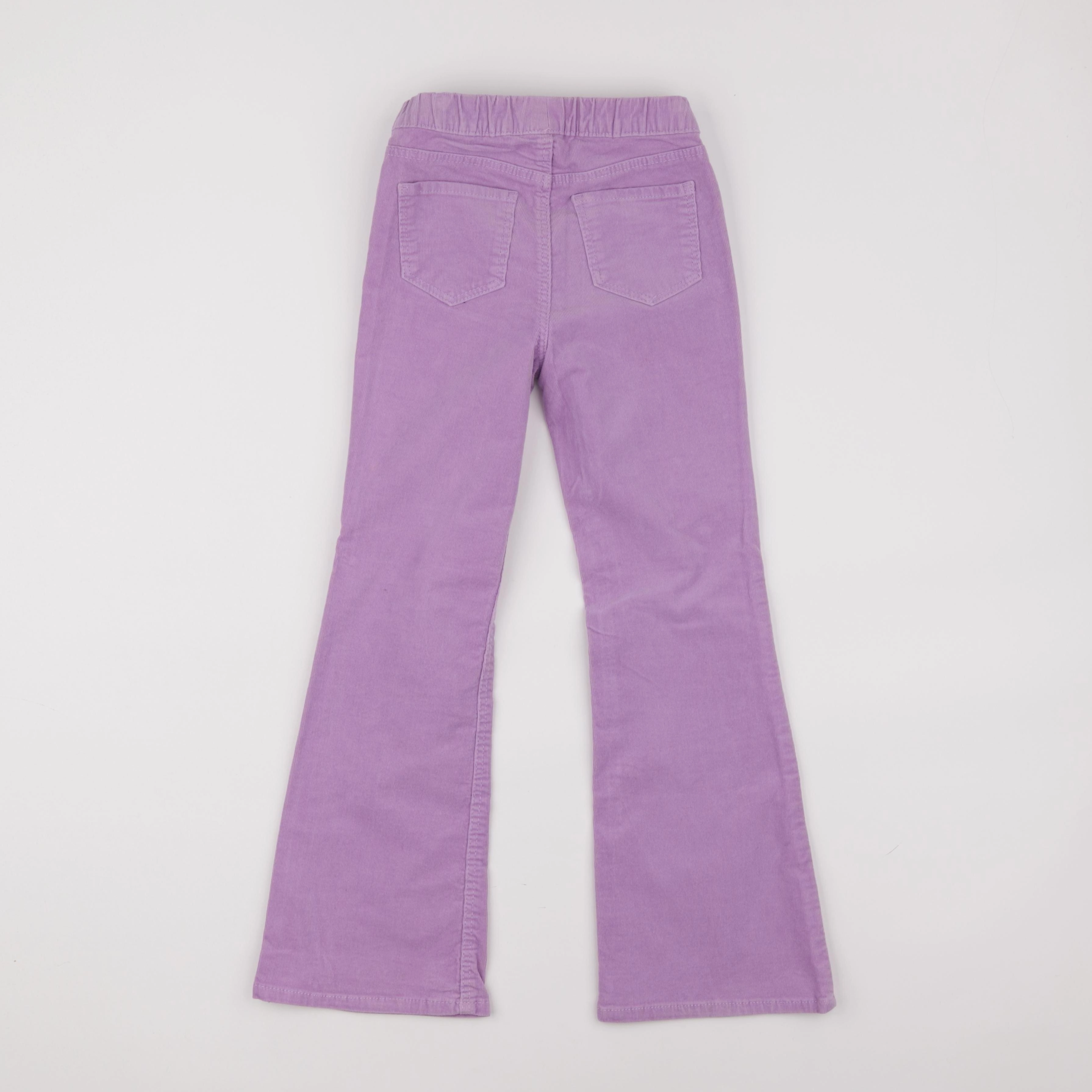 H&M - pantalon violet - 7/8 ans