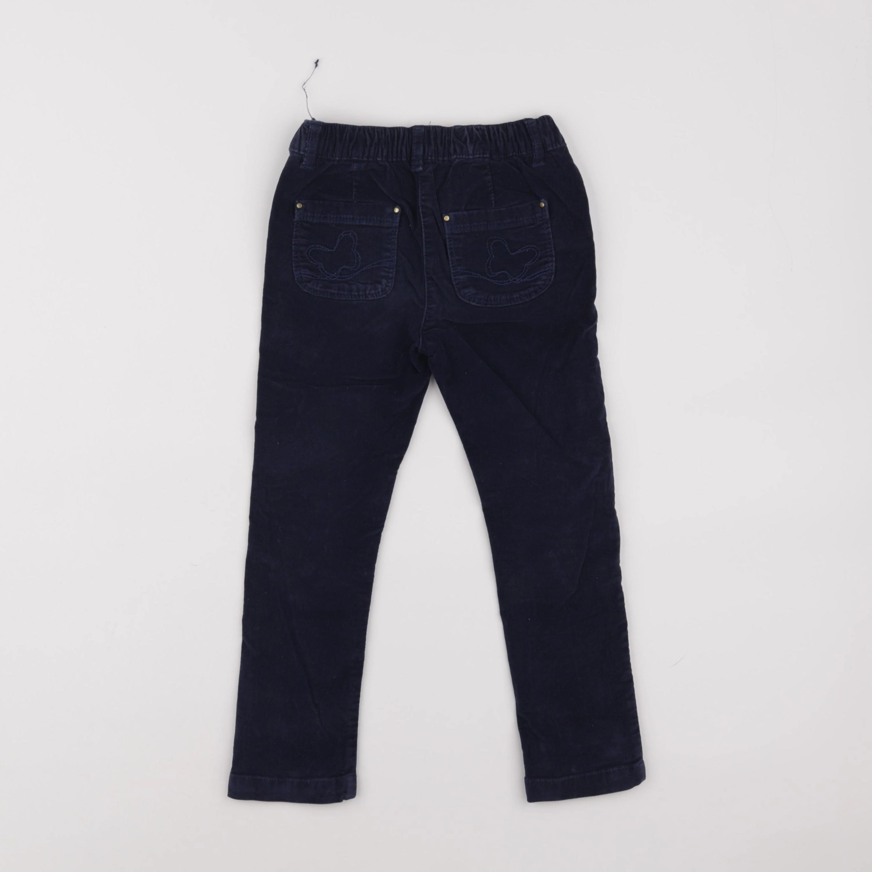 Vertbaudet - pantalon bleu - 4 ans