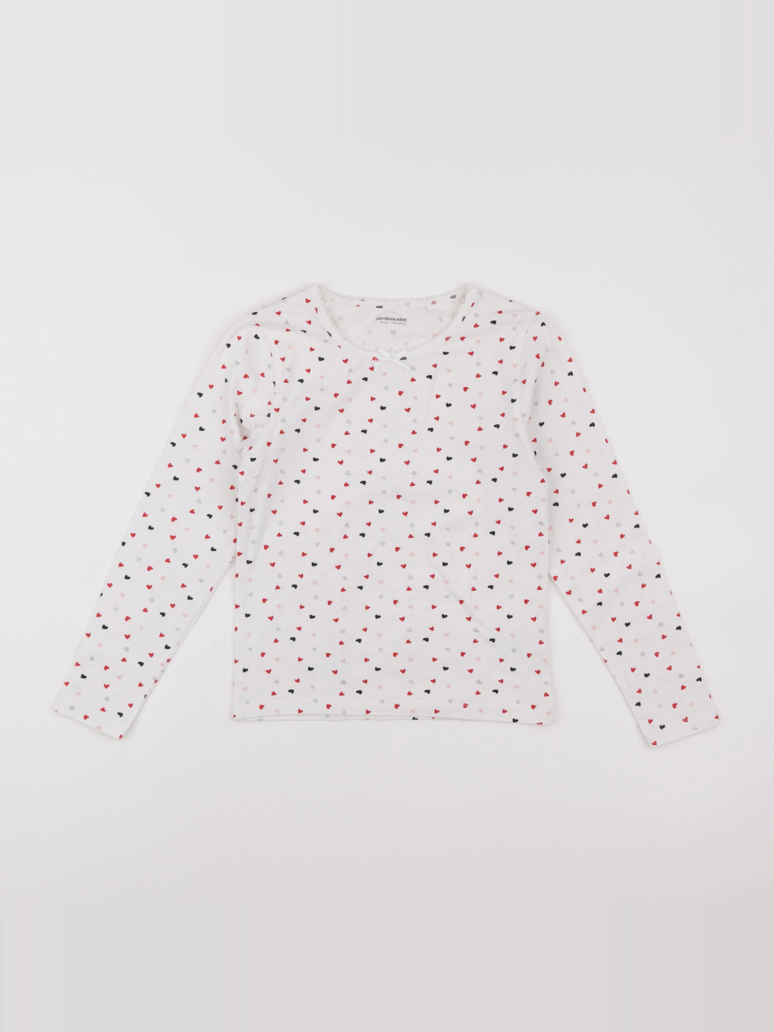 Vertbaudet - maillot de corps multicolore - 8 ans