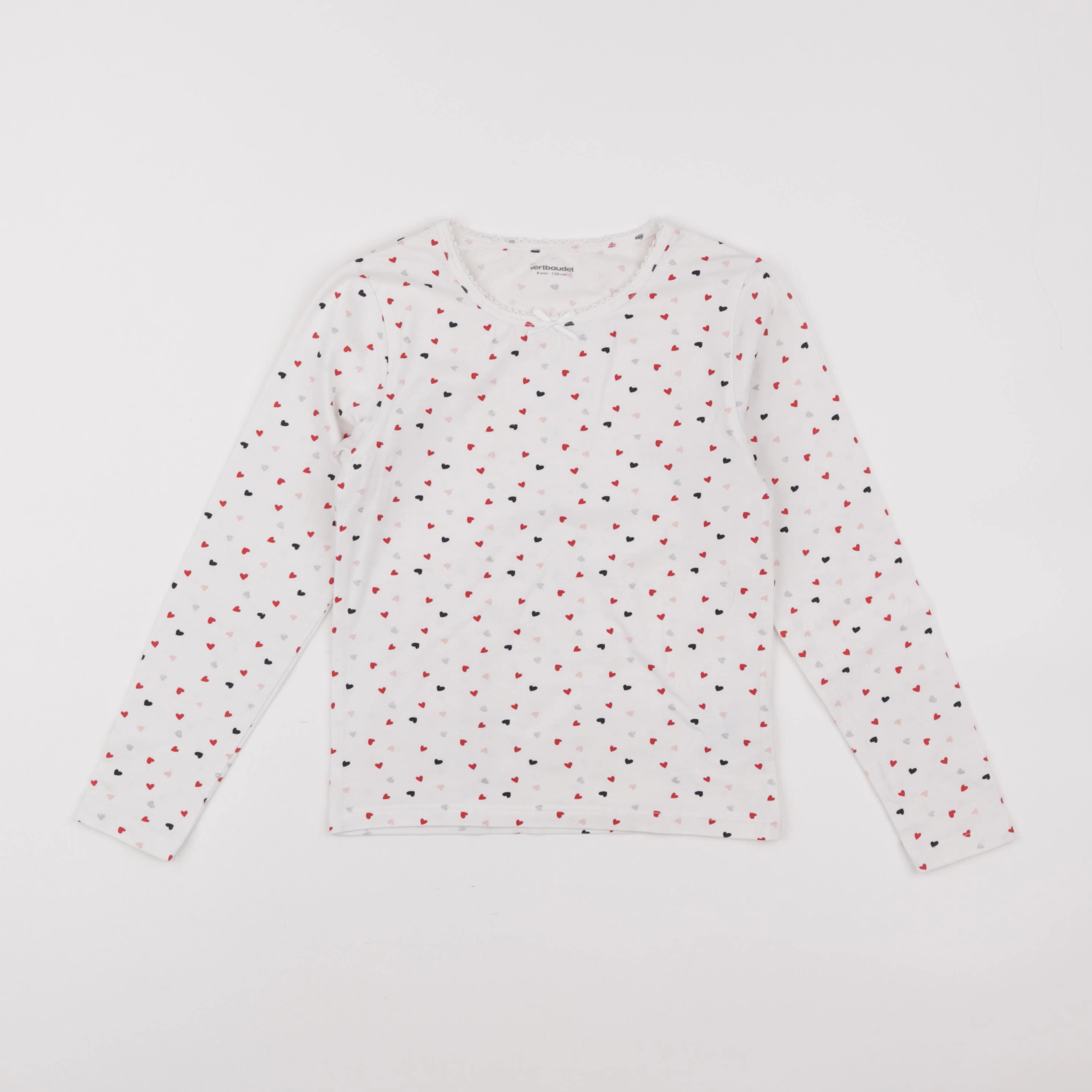 Vertbaudet - maillot de corps multicolore - 8 ans