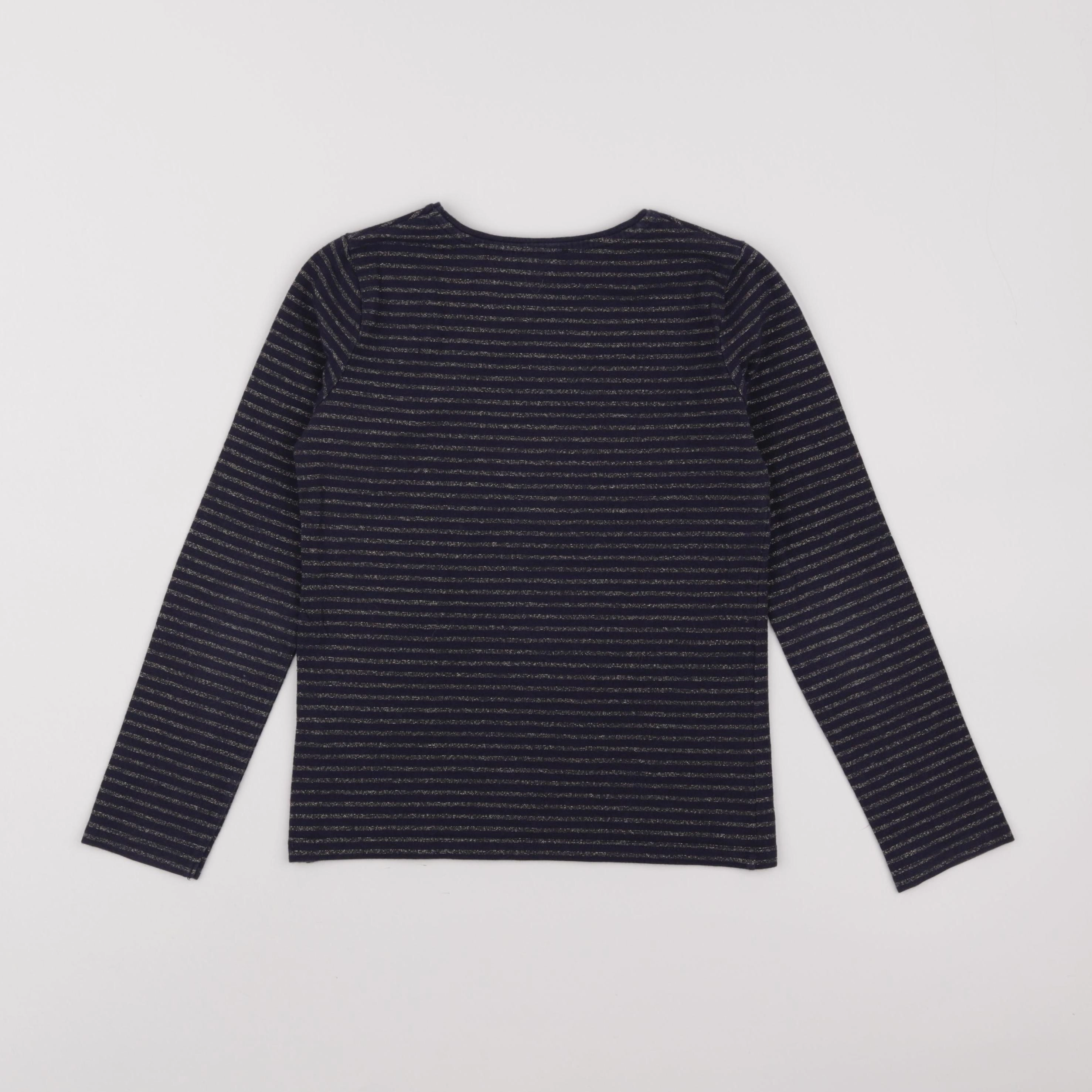 Okaidi - tee-shirt bleu, or - 8 ans