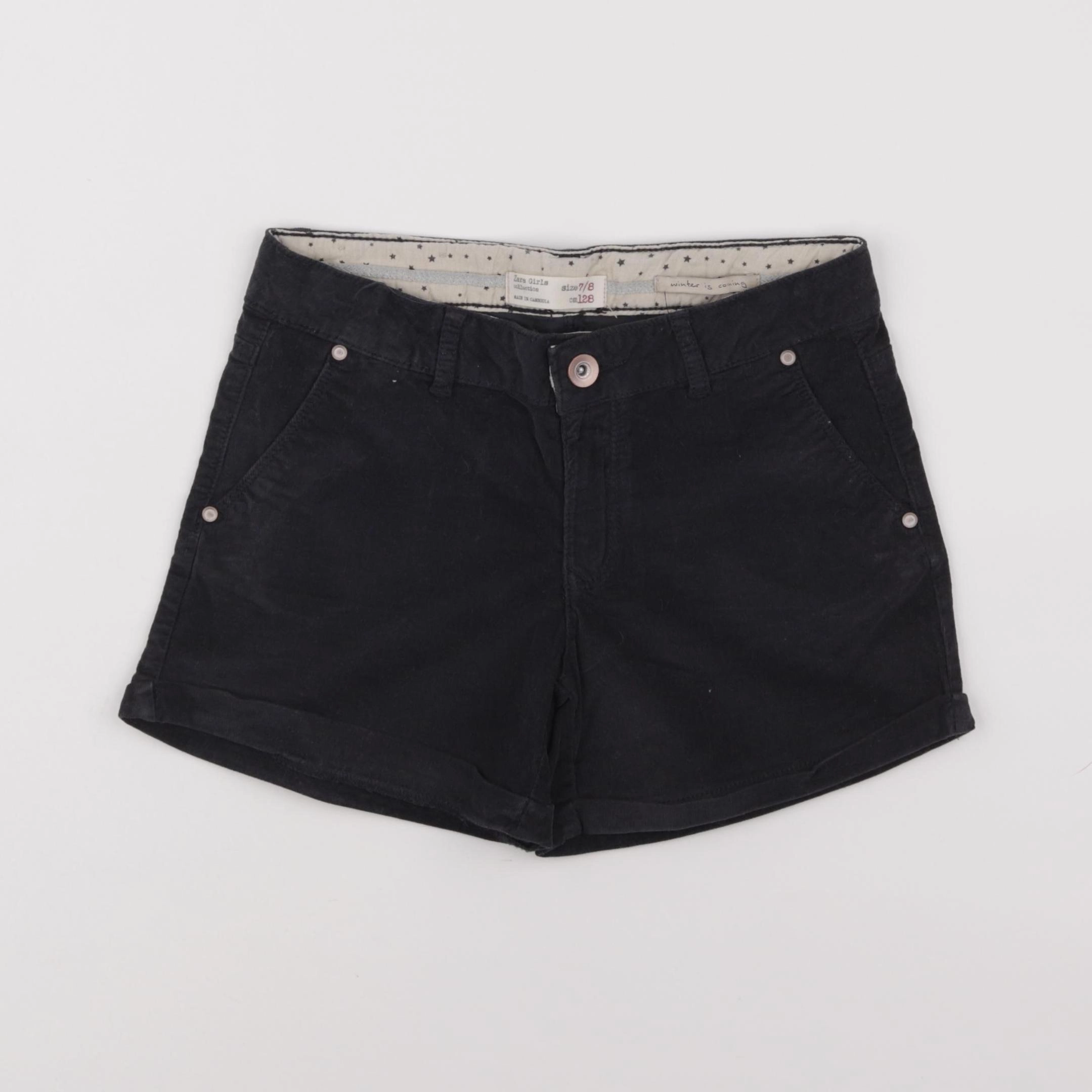 Zara - short taupe - 7/8 ans