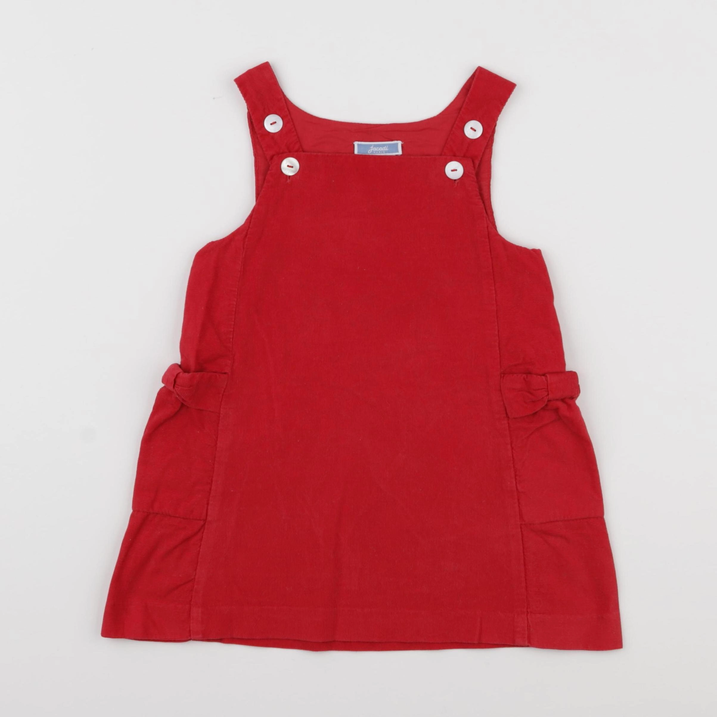 Jacadi - robe rouge - 24 mois