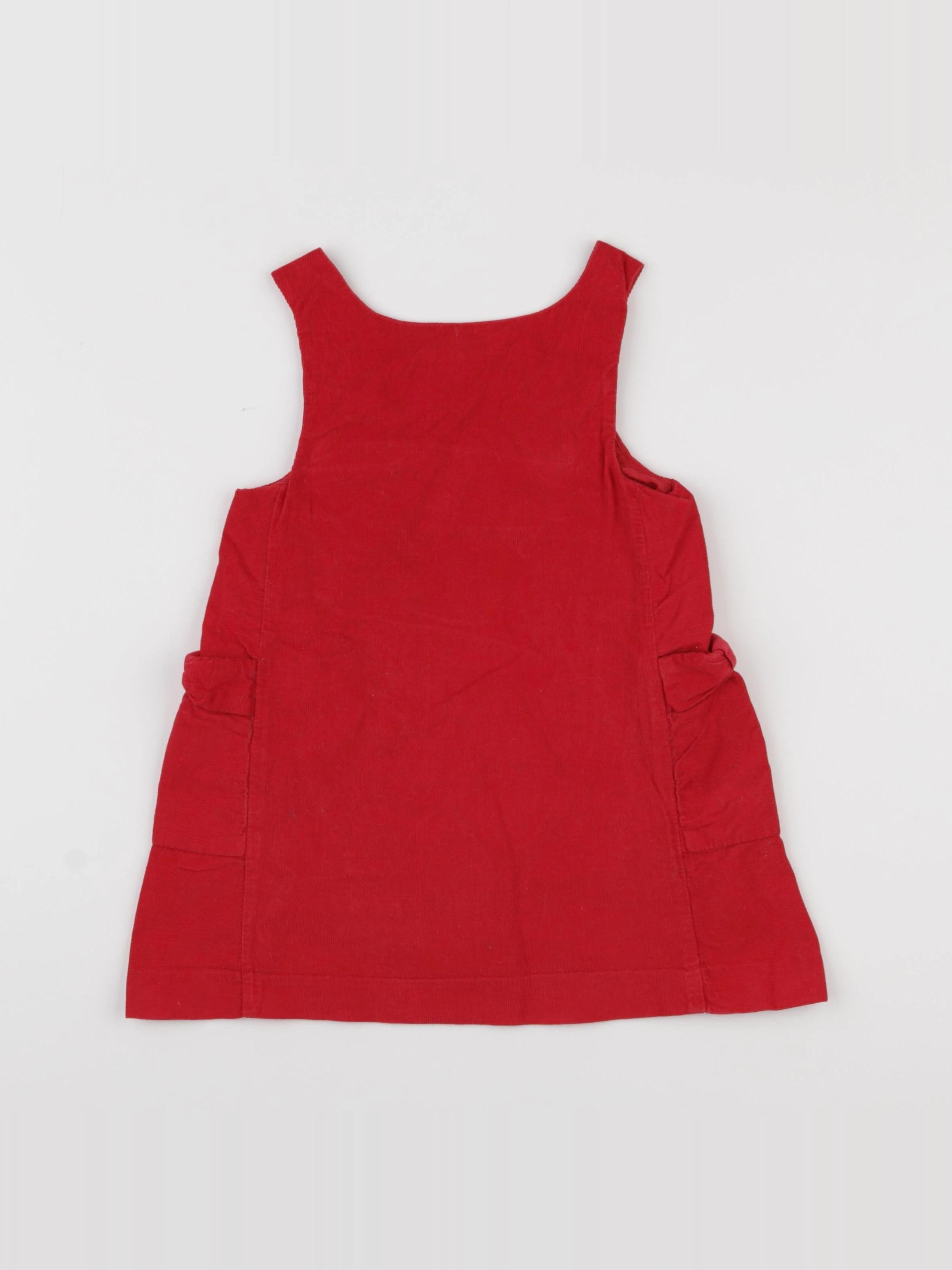 Jacadi - robe rouge - 24 mois