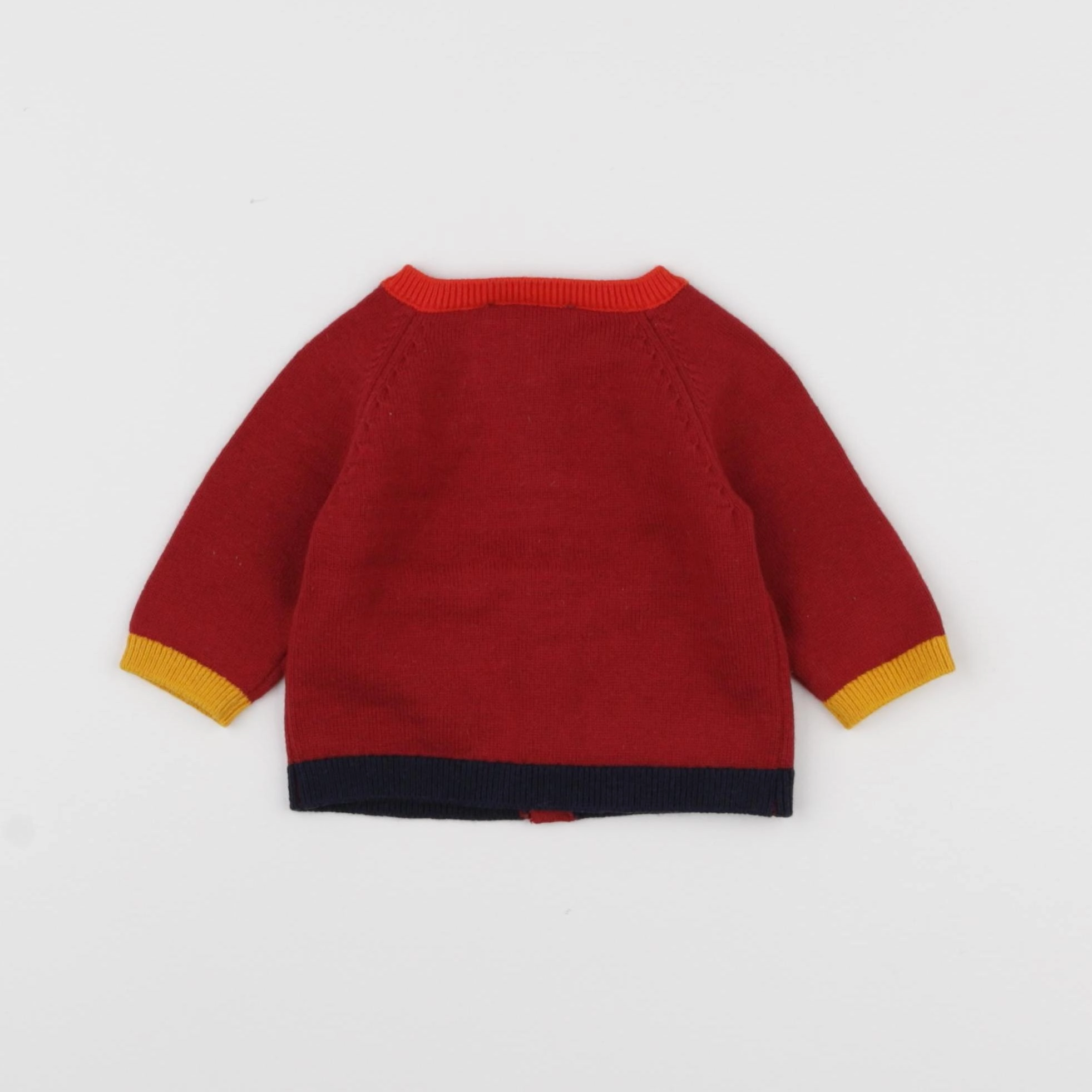 Jacadi - gilet rouge - 3 mois