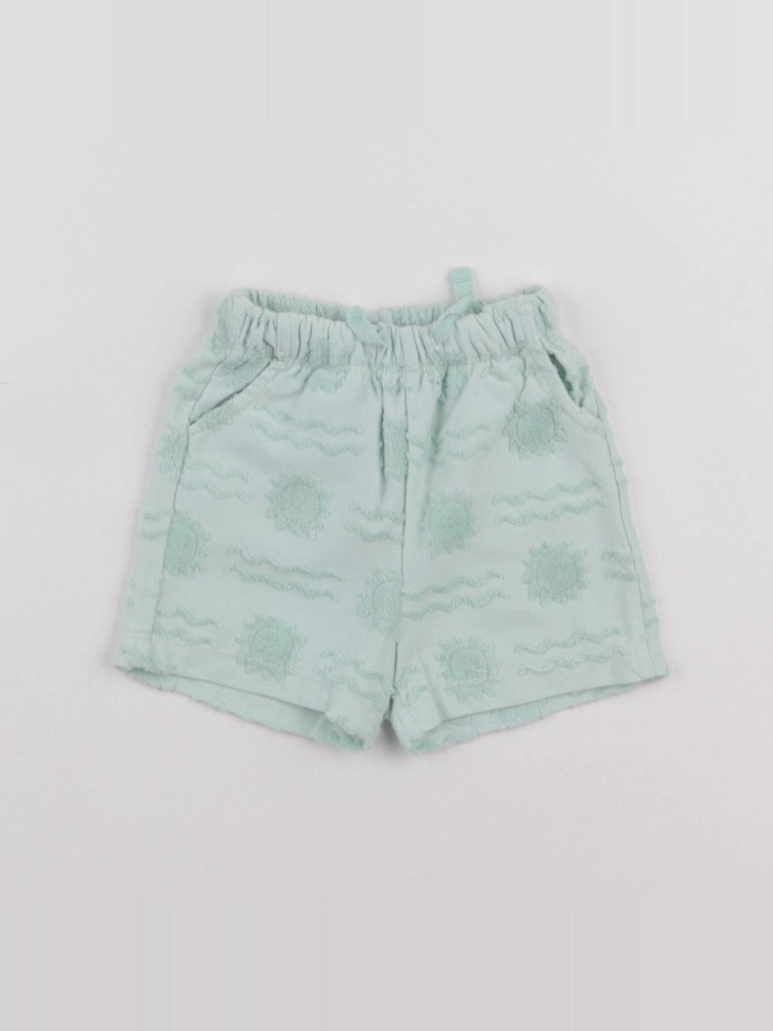 Tape à l'oeil - short vert - 6 mois