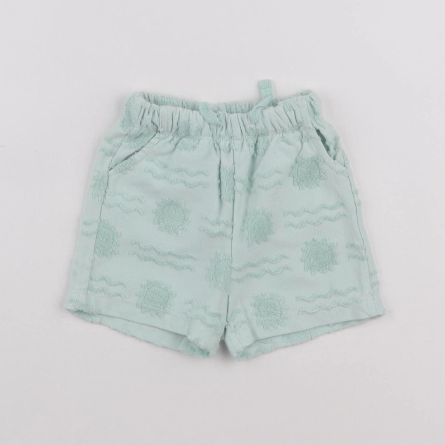 Tape à l'oeil - short vert - 6 mois