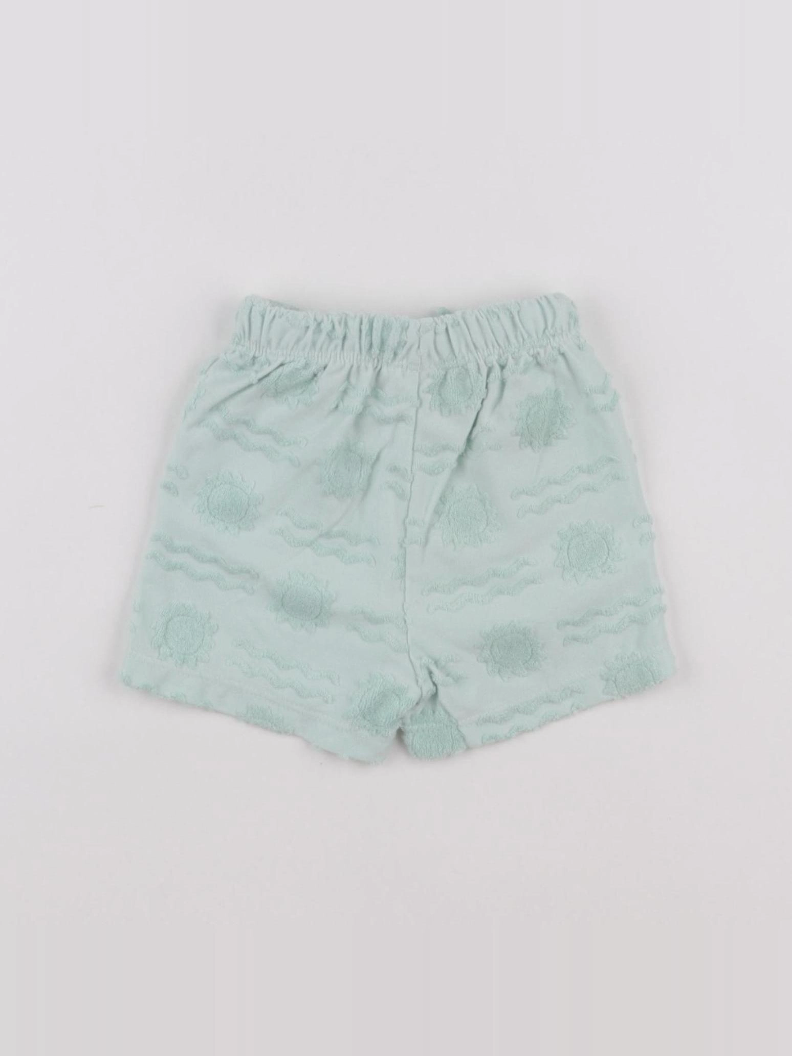 Tape à l'oeil - short vert - 6 mois