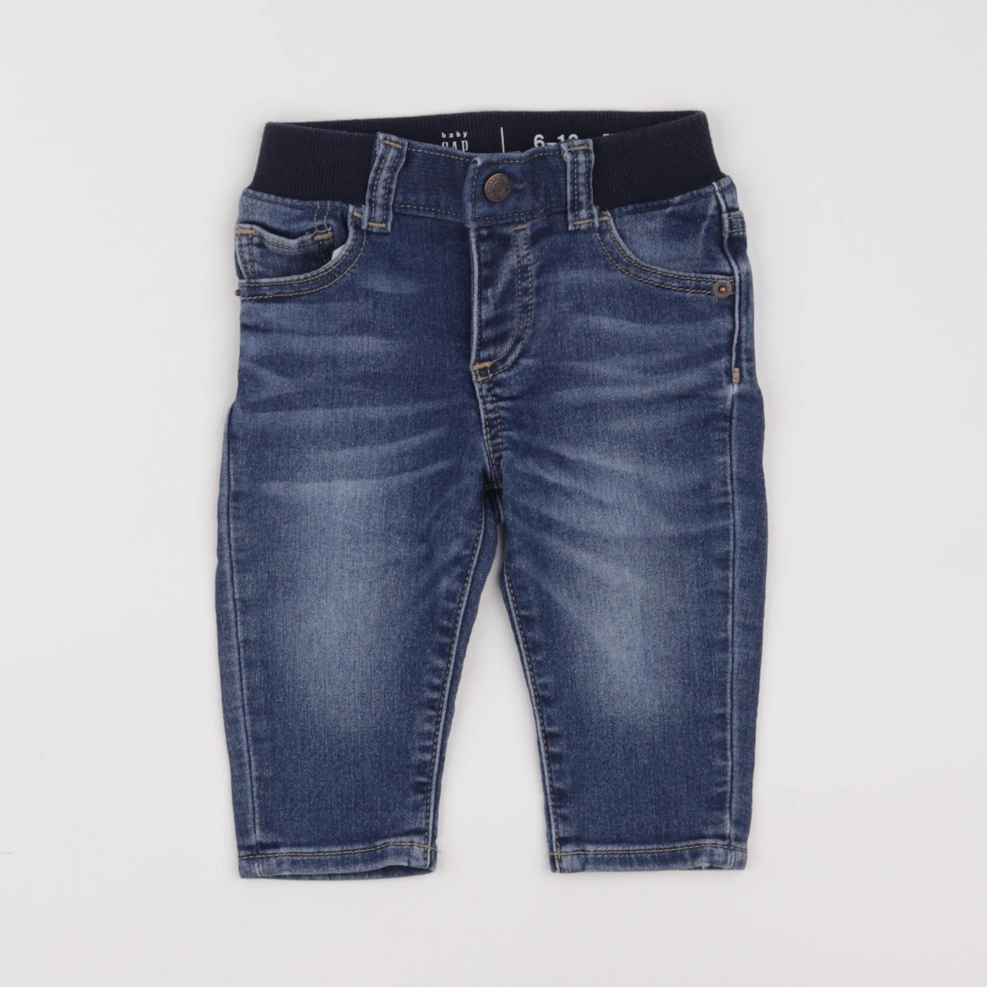 GAP - jean bleu - 6/12 mois