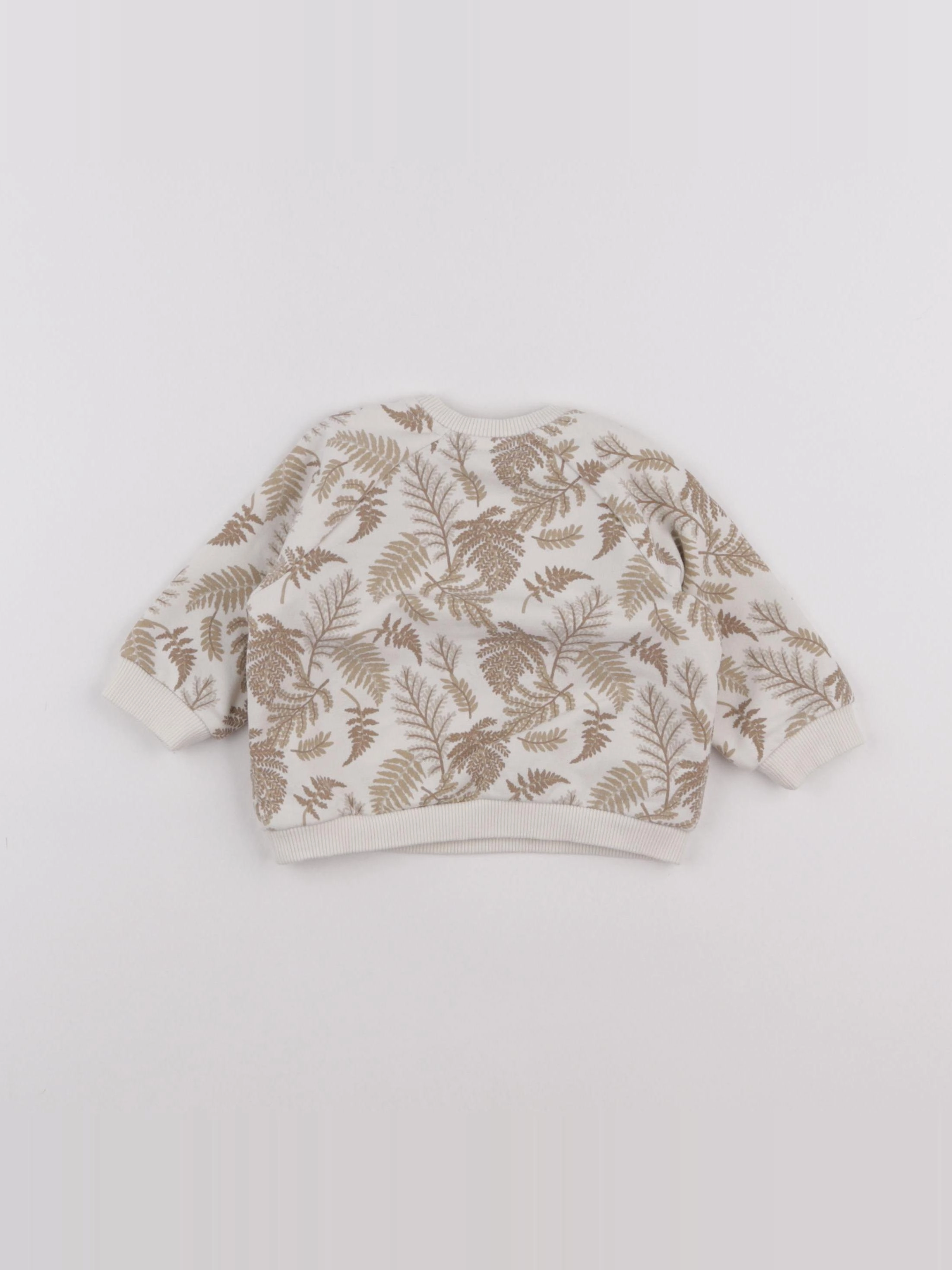 Tape à l'oeil - sweat marron - 6 mois