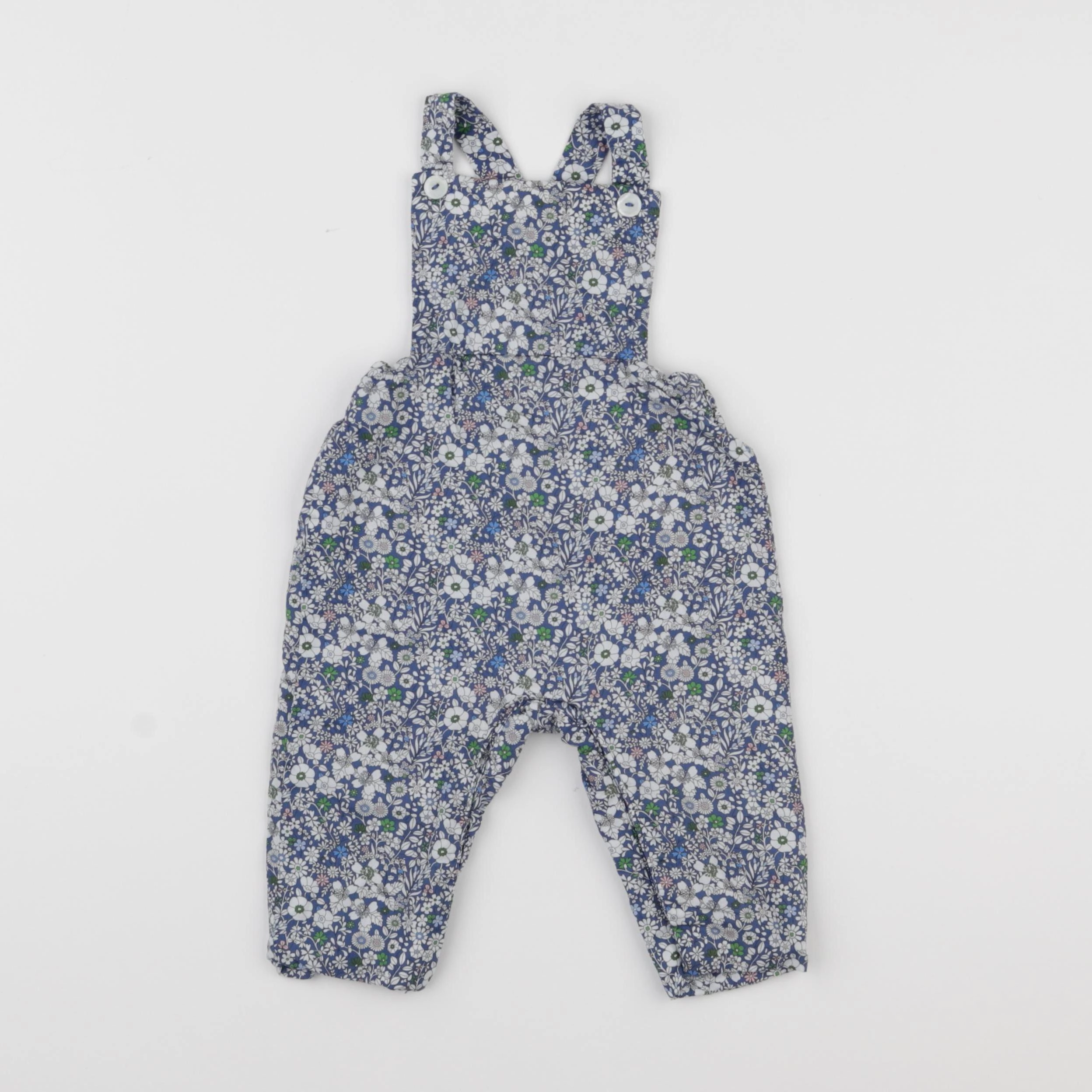 Jacadi - combinaison liberty bleu - 6 mois